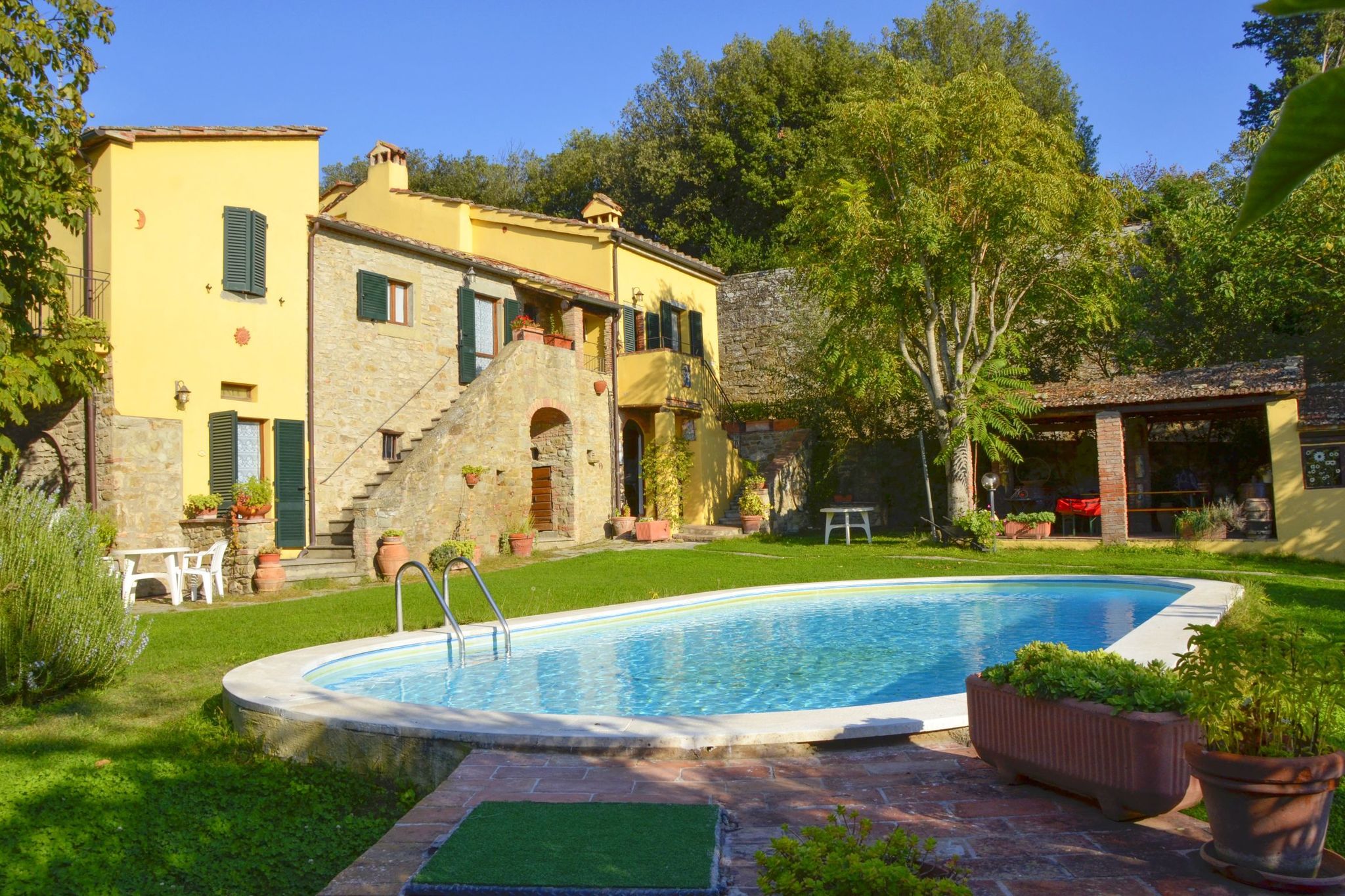 Maison de vacances confortable avec piscine privée à Cortona