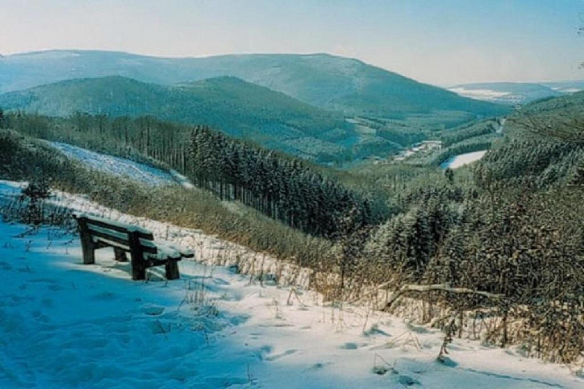 Im Ries-Gebied winter 5km