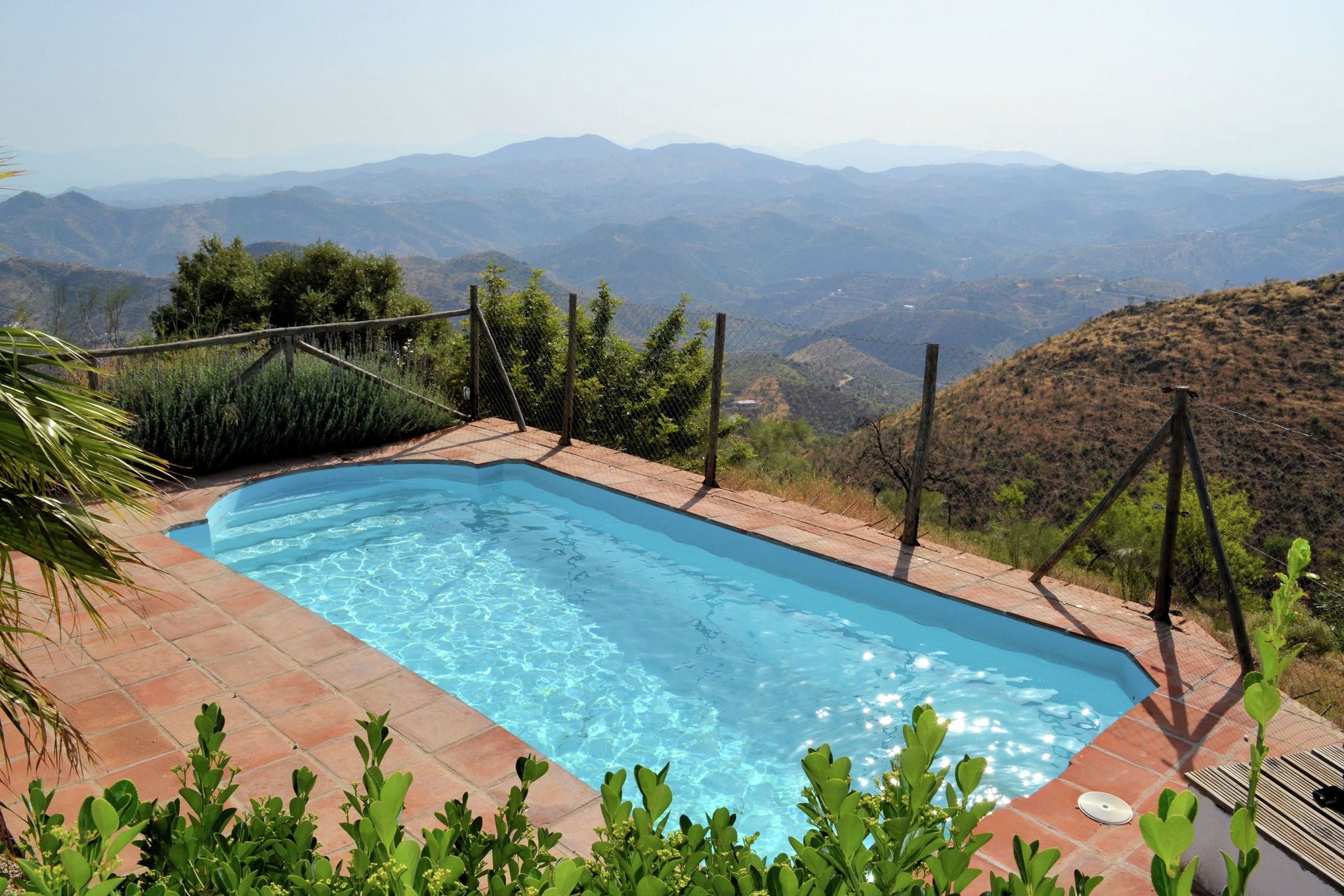 villa andalouse avec vue sur spectaculiar avec piscine privée
