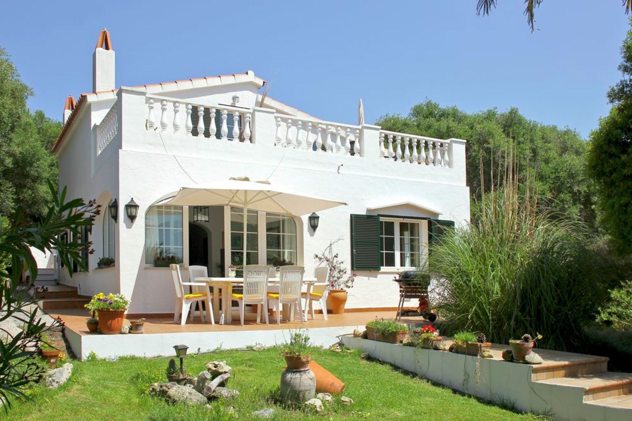 Villa mit Pool, Garten und WIFI 6 km vom Meer entfernt in La Argentina