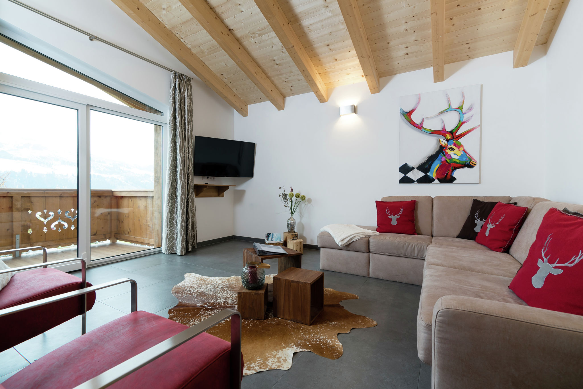 Chalet apartment in ski area in Piesendorf