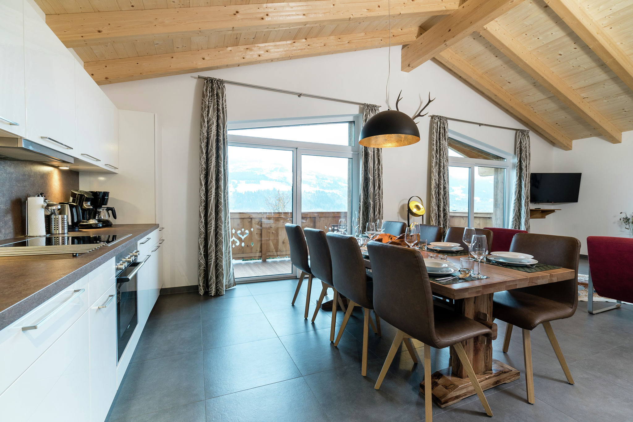 Chalet apartment in ski area in Piesendorf