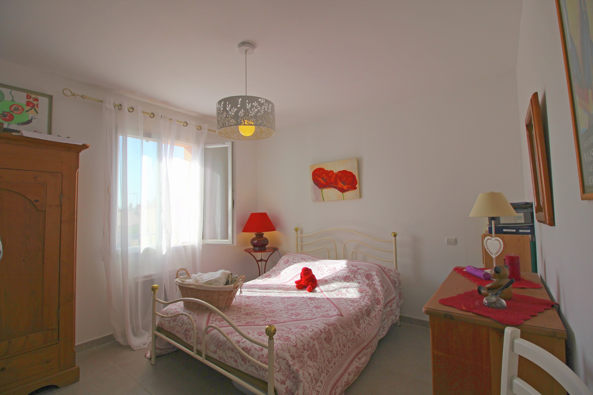 Villa met klimaat en privé zwembad-Slaapkamer