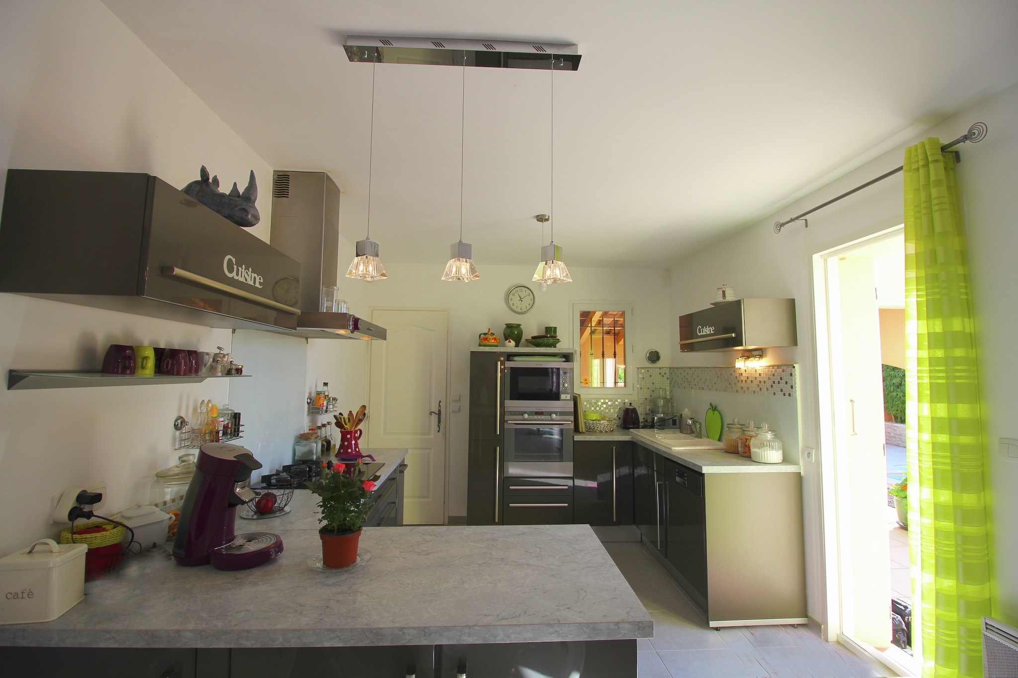 Villa met klimaat en privé zwembad-Keuken