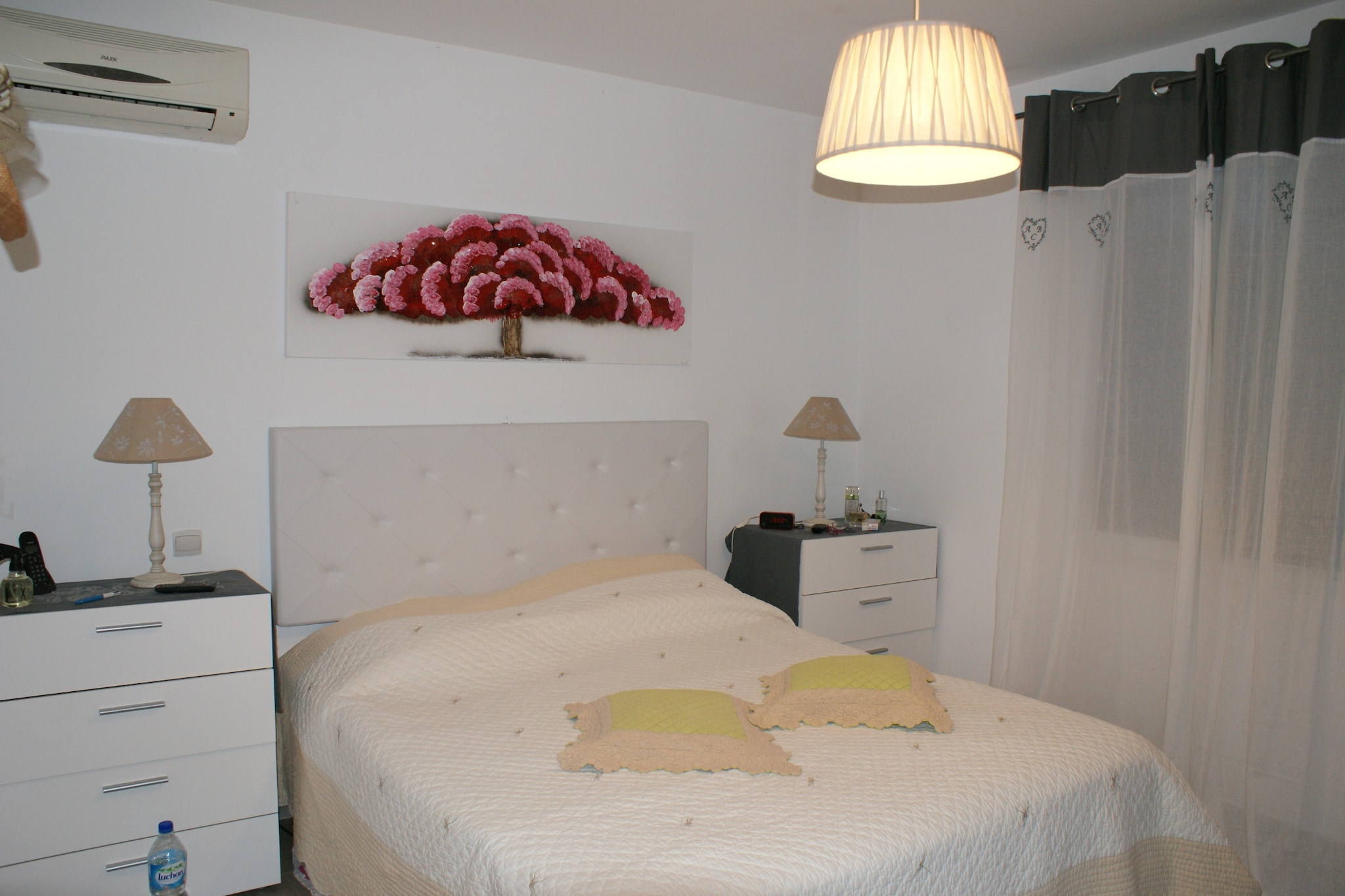 Villa met klimaat en privé zwembad-Slaapkamer