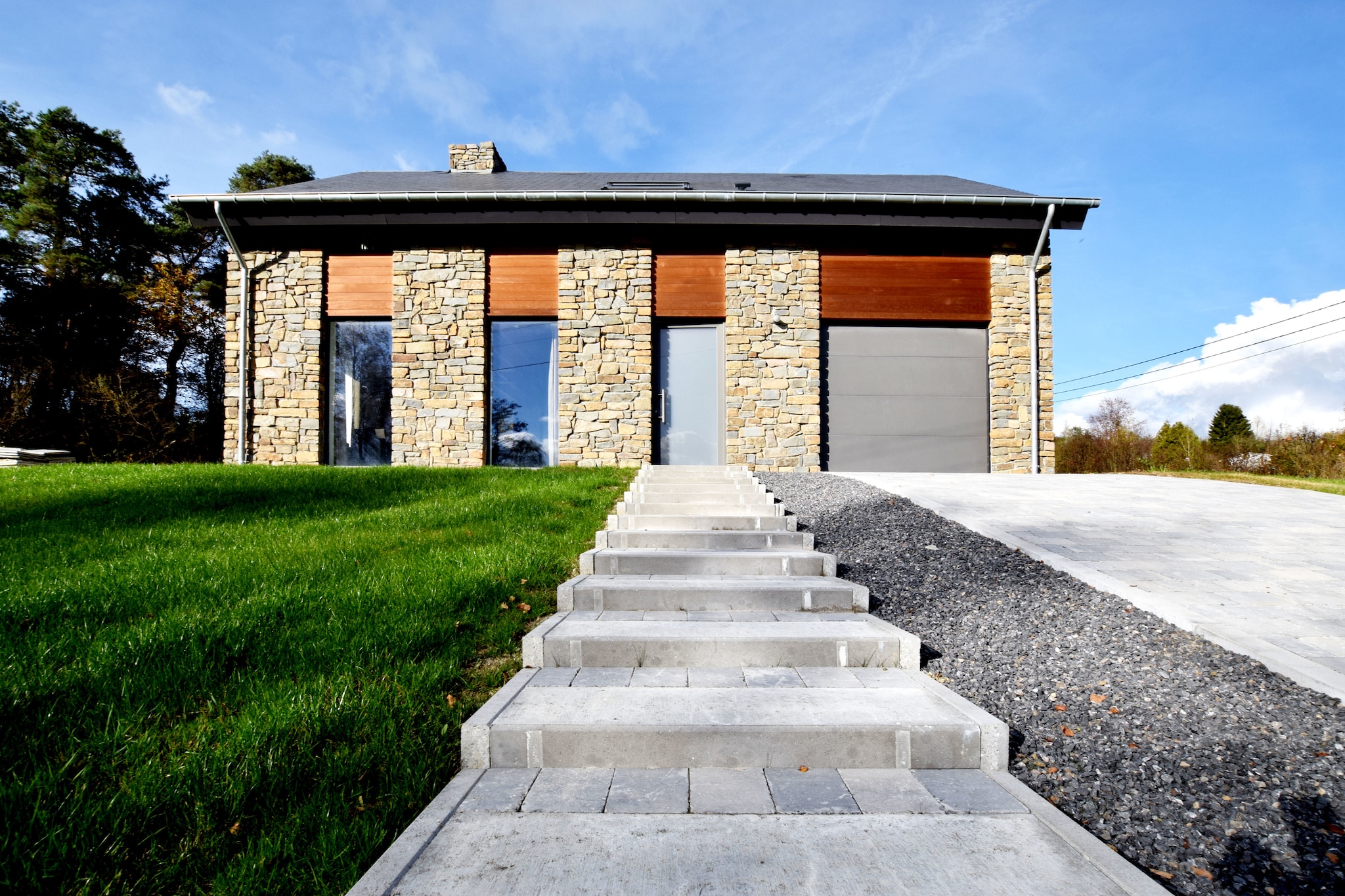 Volledig nieuwe villa midden in de natuur van de Ardennen