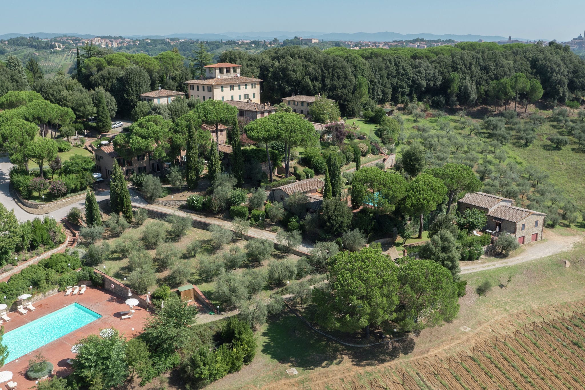 Villa spacieuse avec Piscine à Sienne en Italie