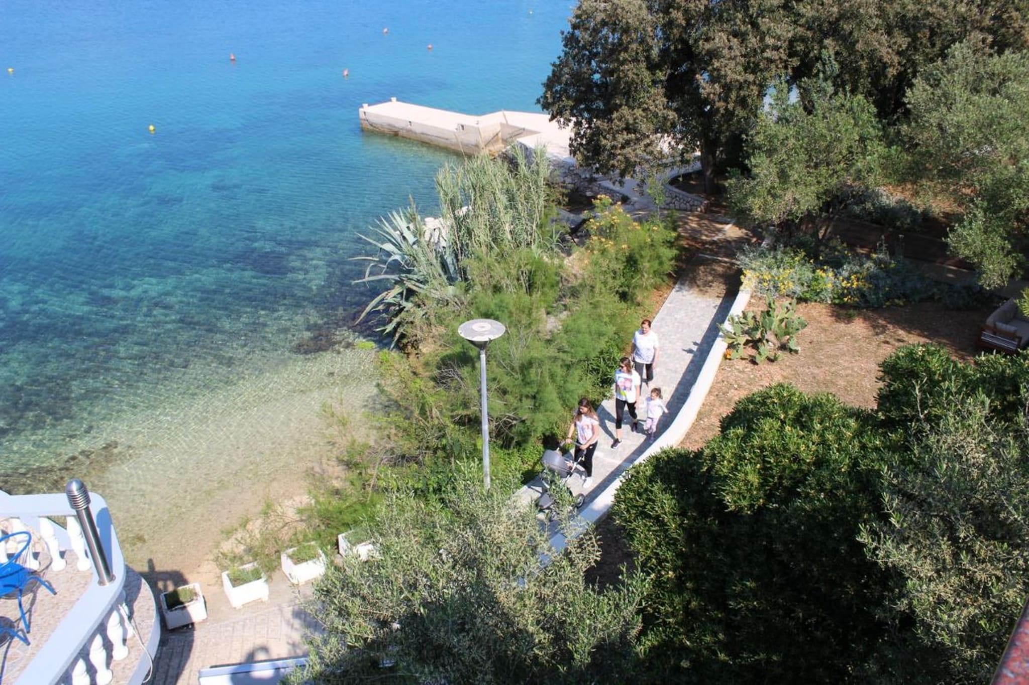 Sv Marija1 - Ferienwohnung 4 - Typ 4plus1-Zones été à 1 km