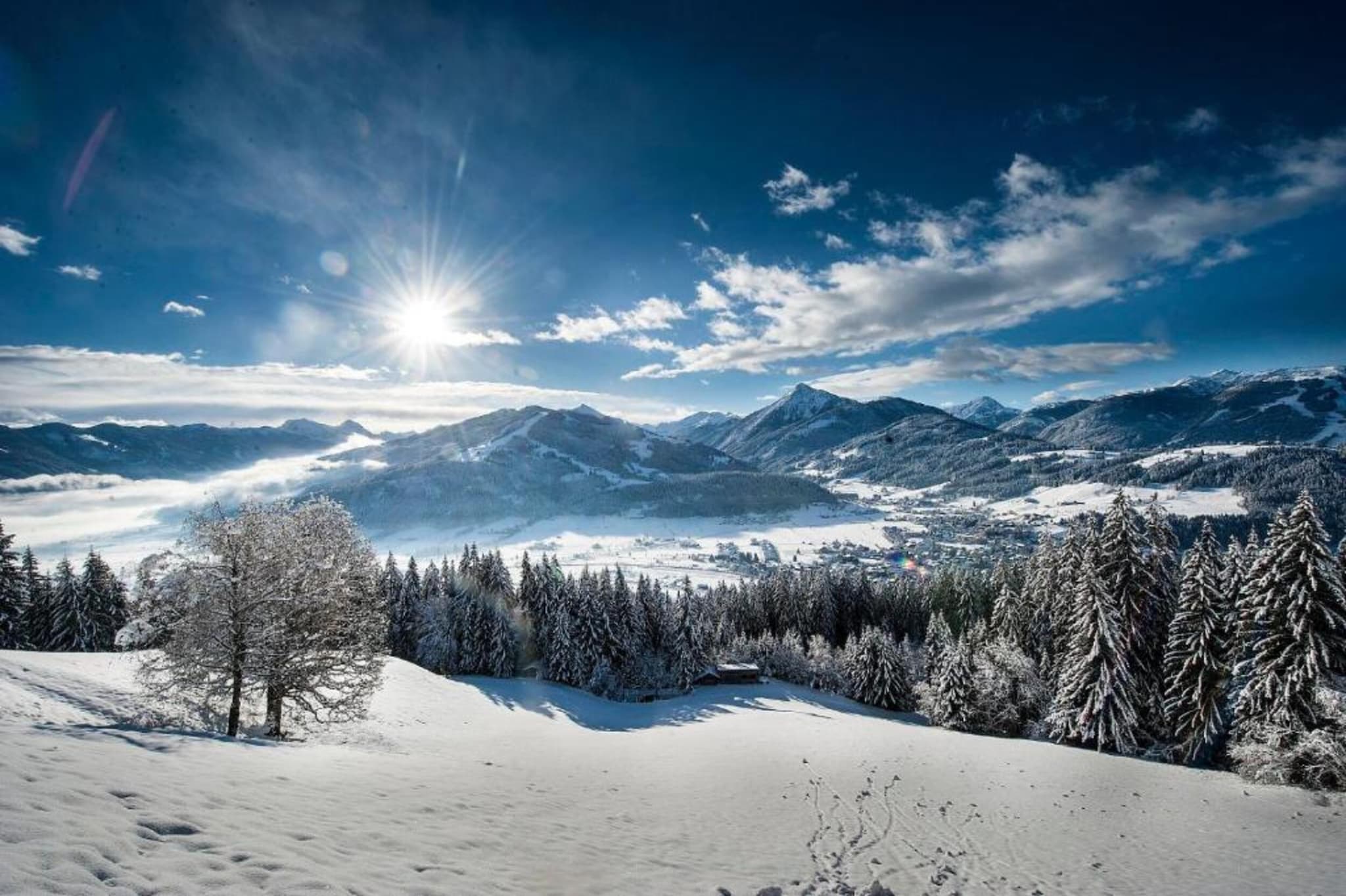 Sinnlehen Winter-Gebied winter 20km