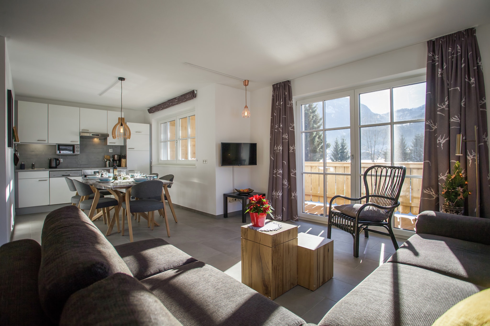 Residenz Edelalm - Top 4-Living room