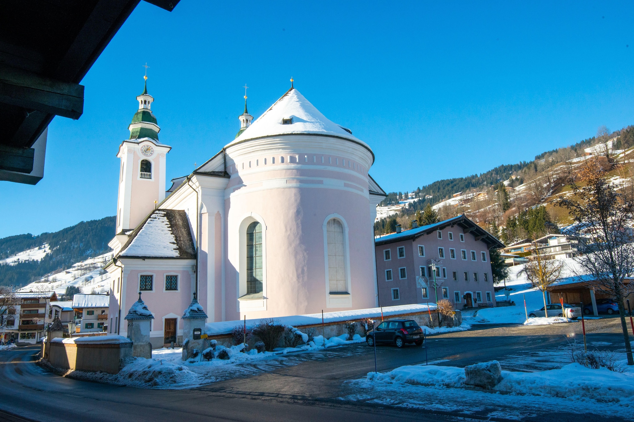 Residenz Edelalm - Top 4-Uitzicht winter