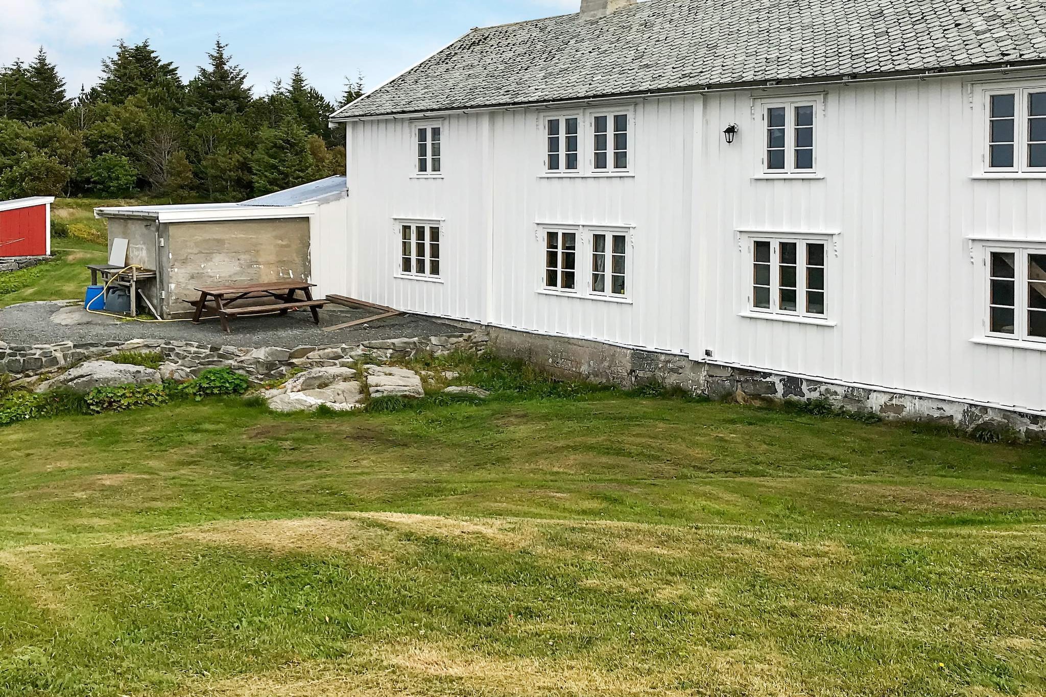 11 Personen Ferienhaus in Bud-By Traum - Im Freien