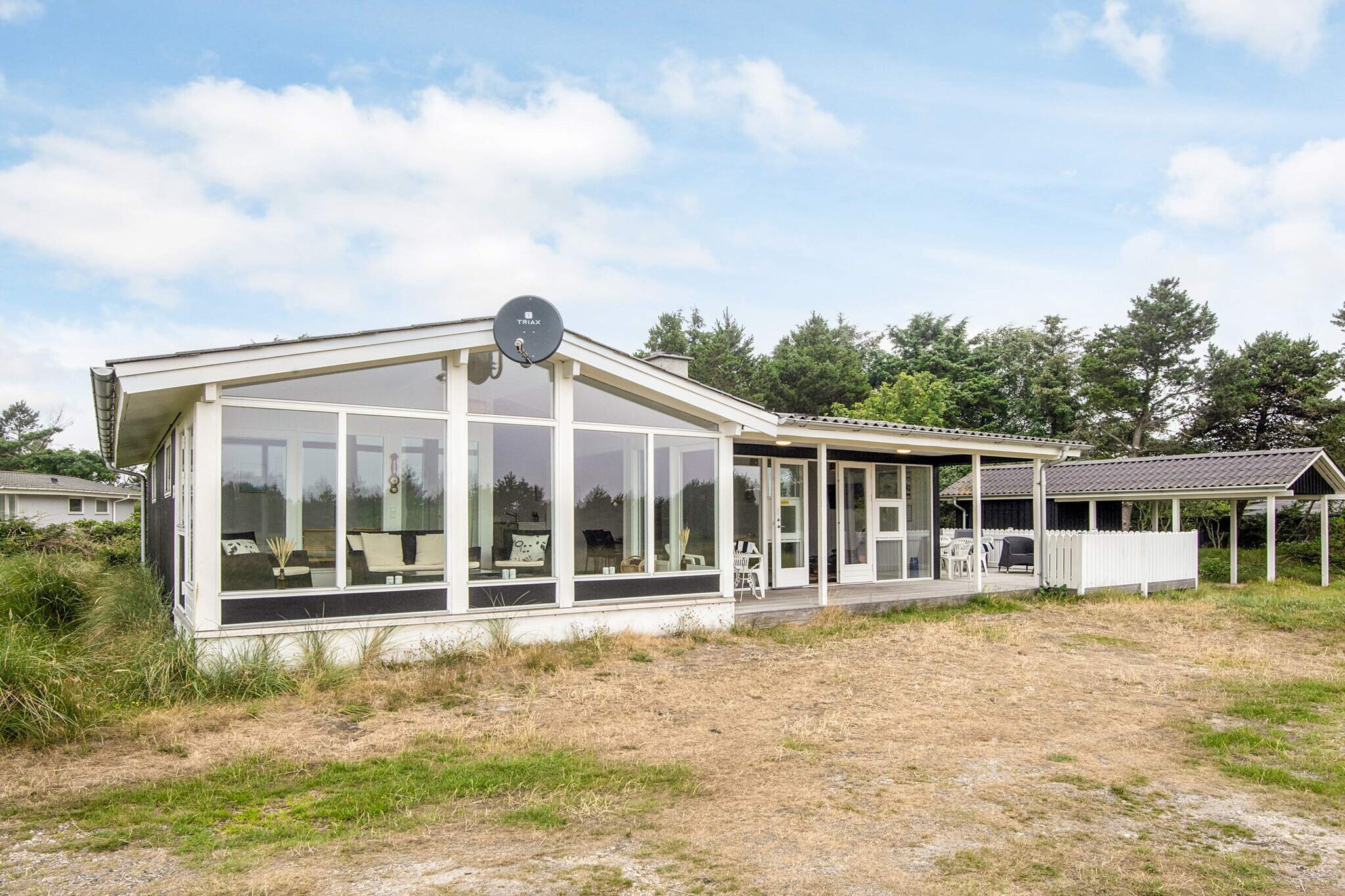 Afgelegen toevluchtsoord met uitzicht
