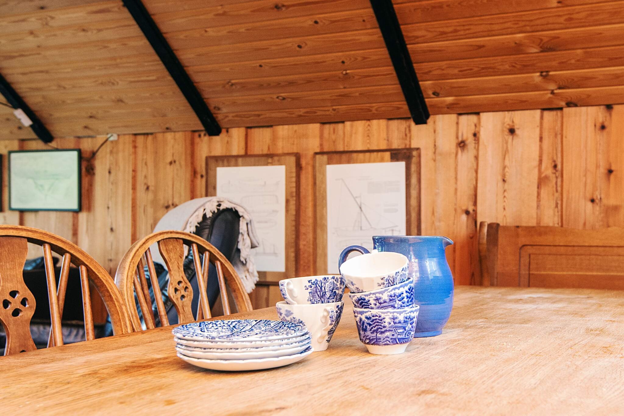 Ruim vakantiehuis met uitzicht - Binnen