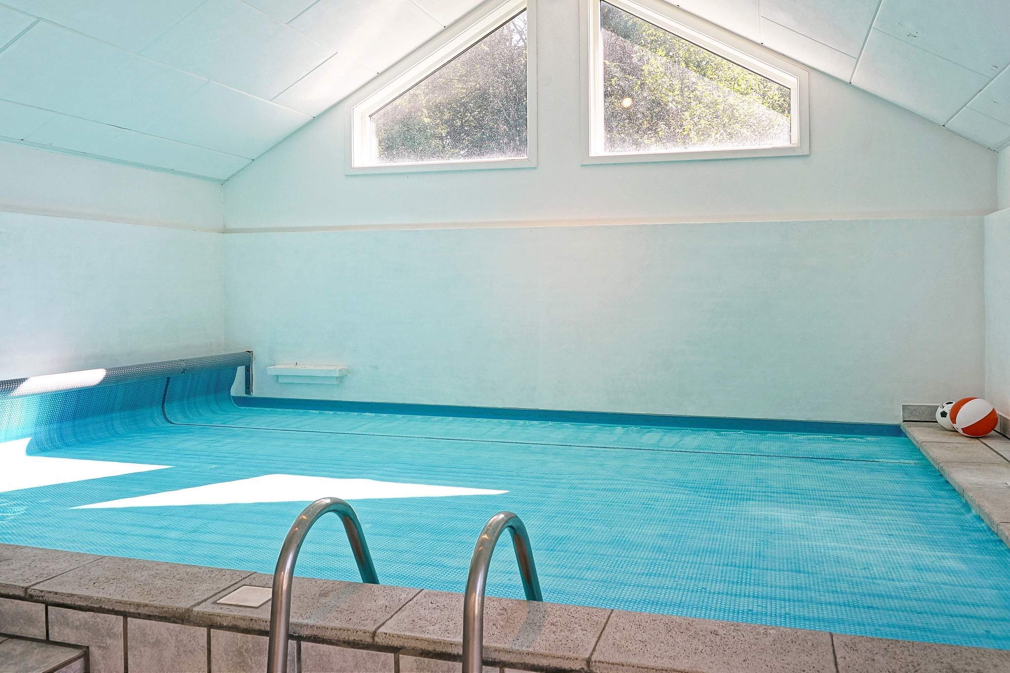 Ferienhaus mit Sauna am Strand - Schwimmbad
