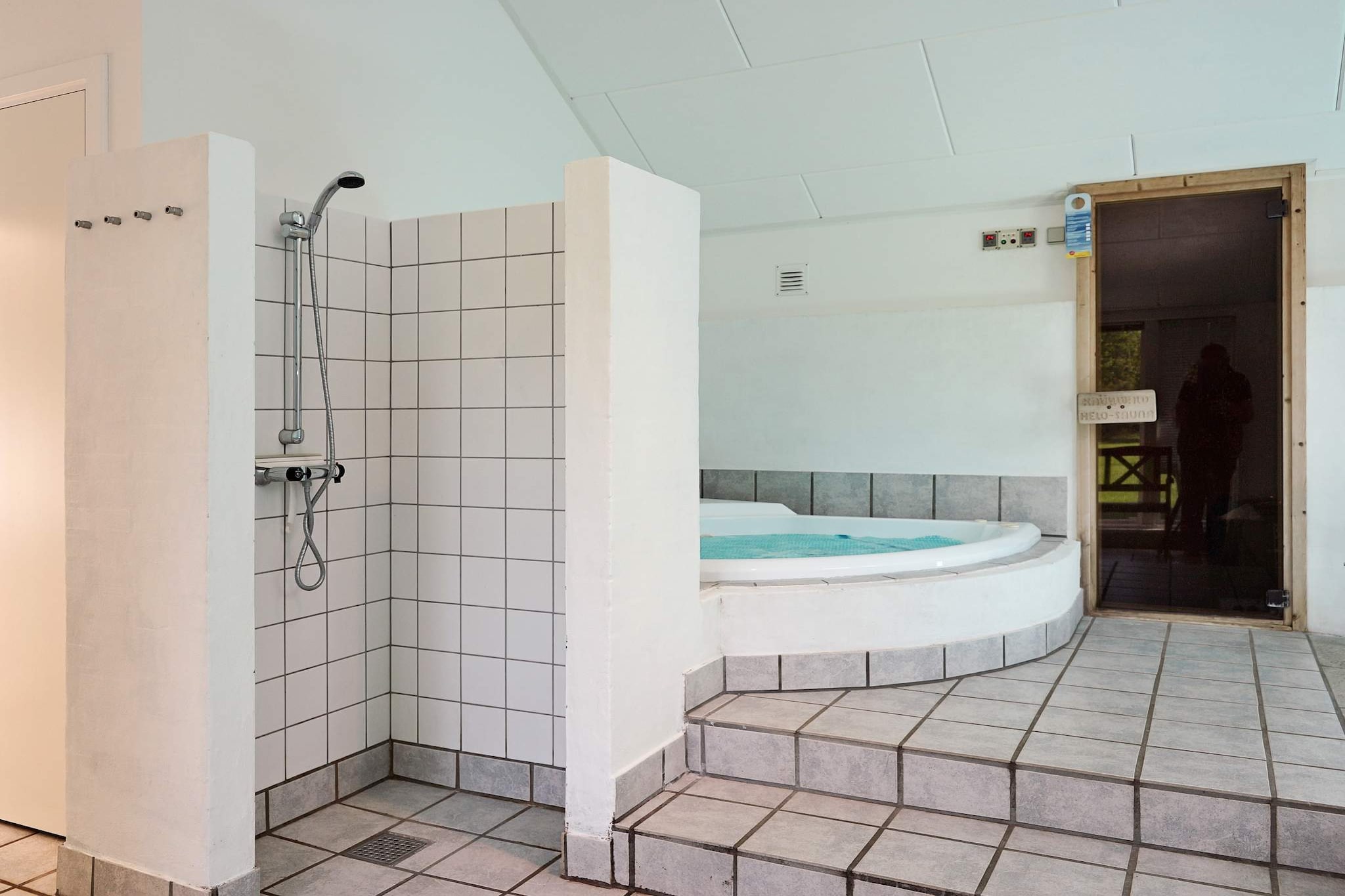 Ferienhaus mit Sauna am Strand - Wellnessbereich