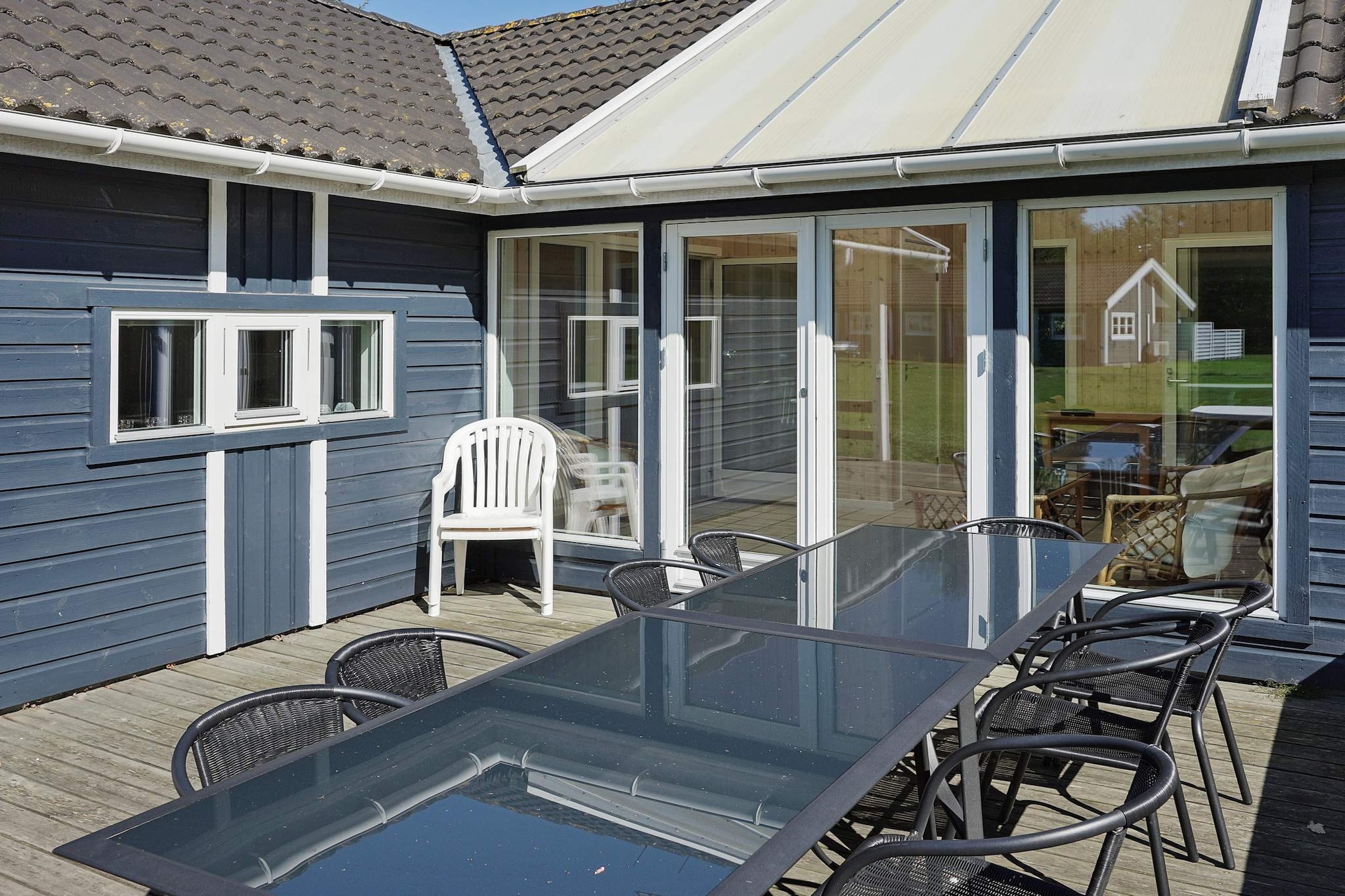 Ferienhaus mit Sauna am Strand - Innenbereich