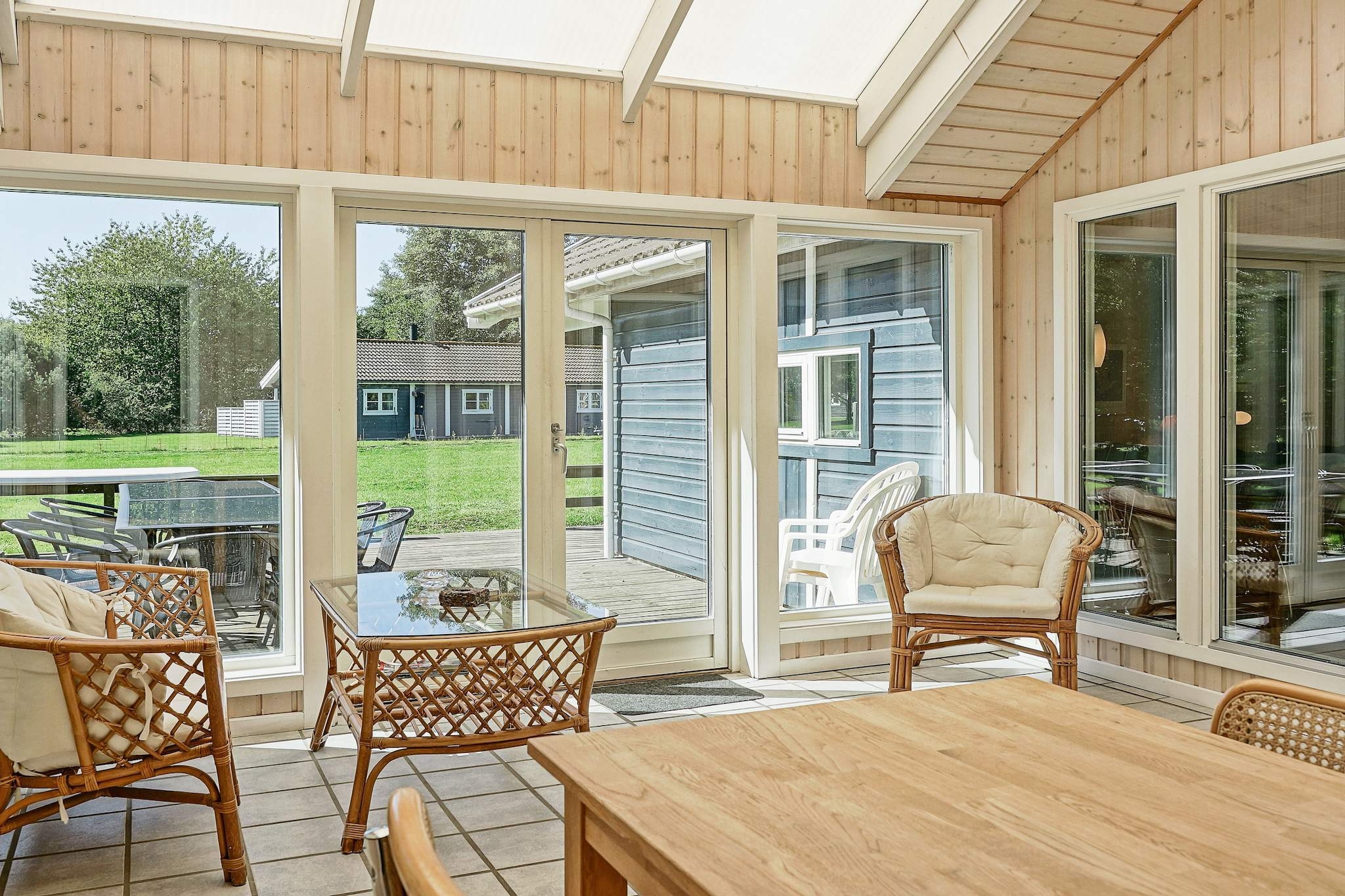 Ferienhaus mit Sauna am Strand - Innenbereich