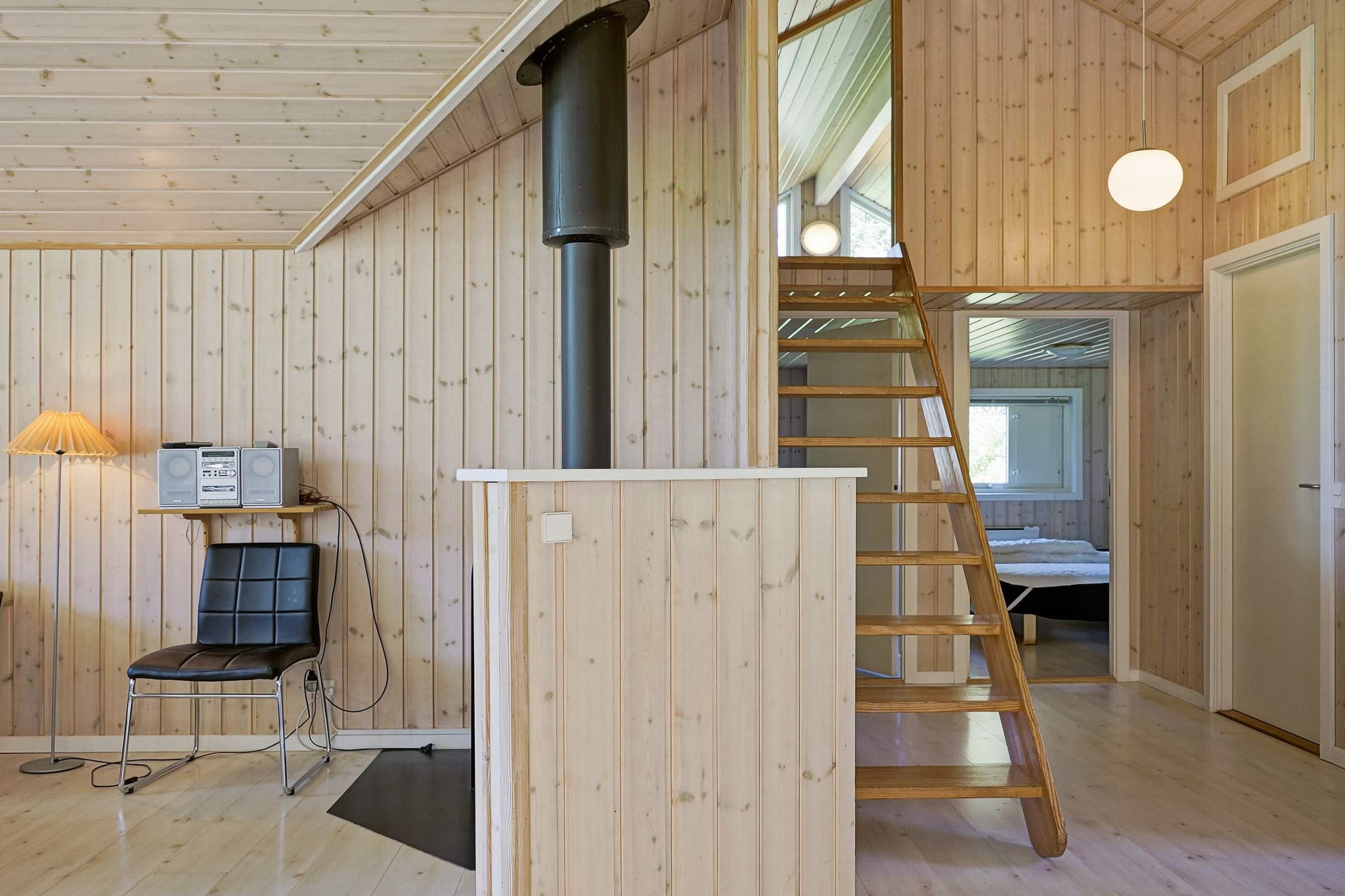 Ferienhaus mit Sauna am Strand - Innenbereich