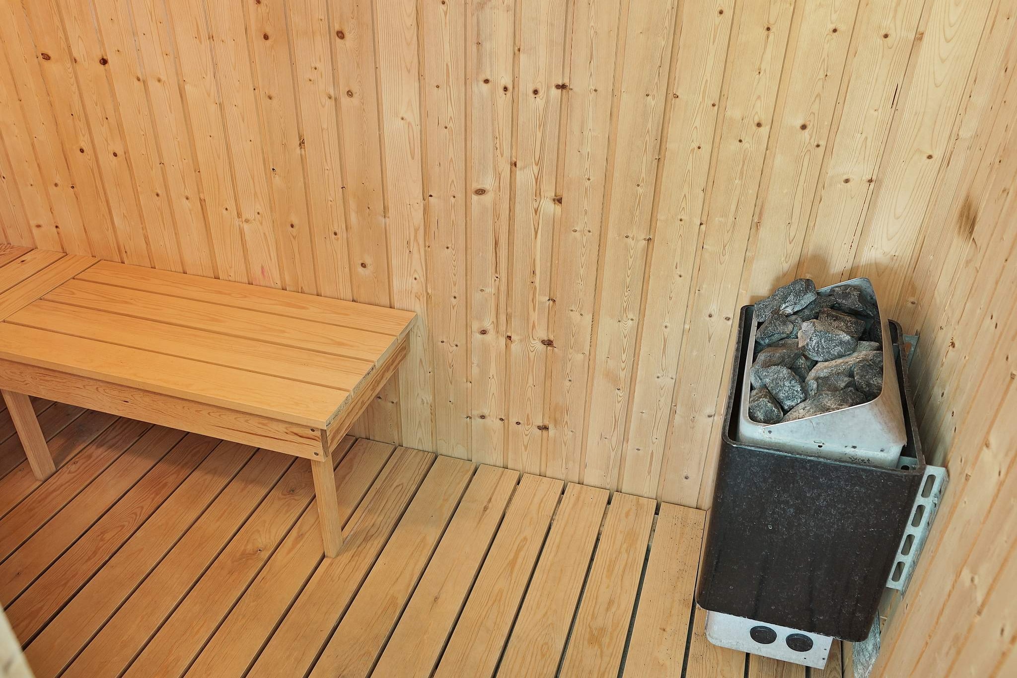 Ferienhaus mit Sauna am Strand - Sauna