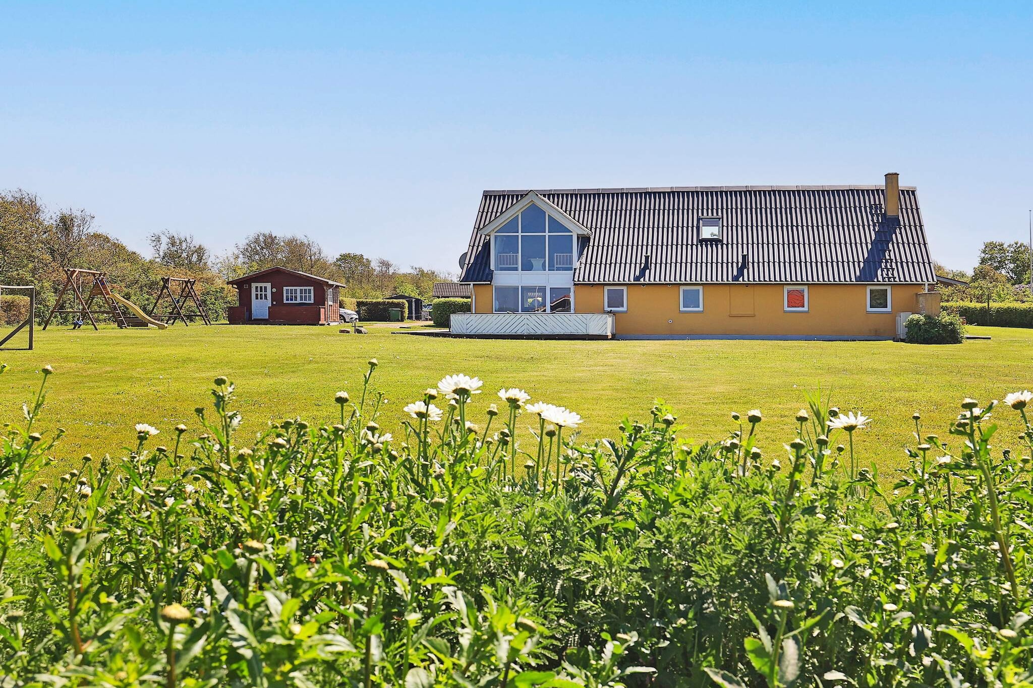 Maison de vacances pour 10 a Vinderup-By Traum - Extérieur