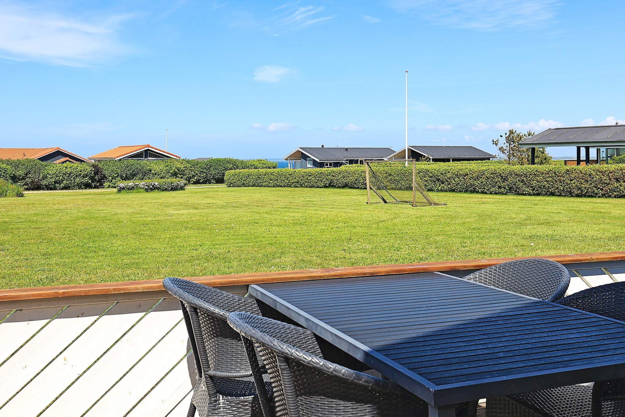 Maison de vacances pour 10 a Vinderup-By Traum - Vue sur l'eau