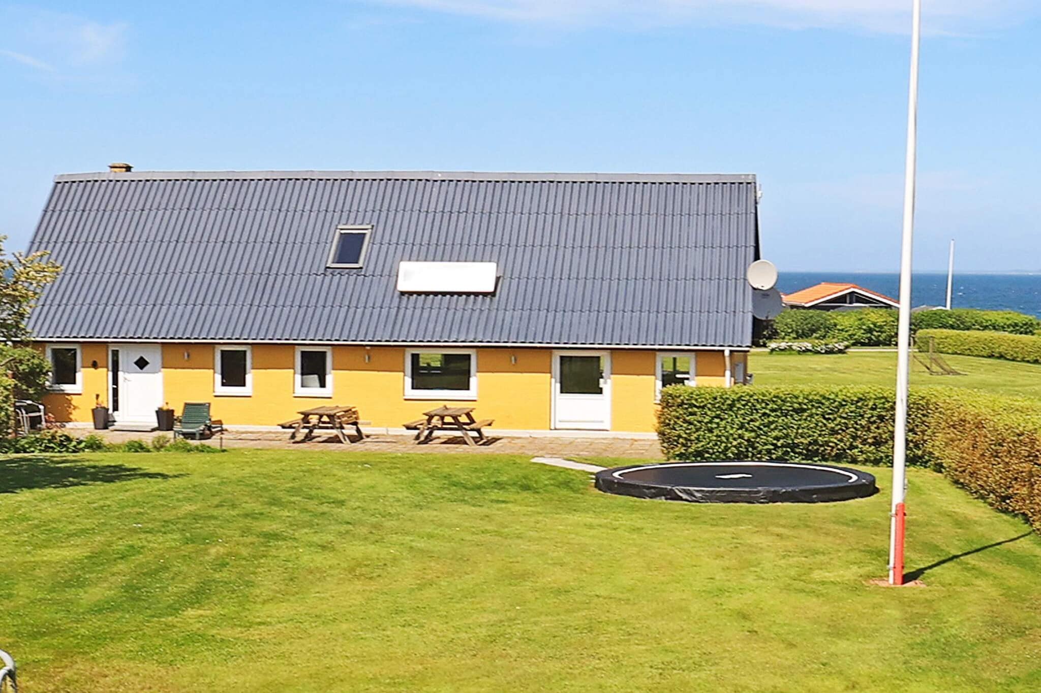 Maison de vacances pour 10 a Vinderup-By Traum - Vue sur l'eau