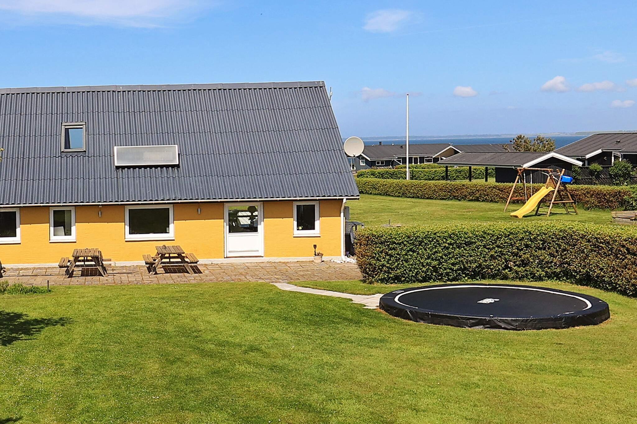 Maison de vacances pour 10 a Vinderup-By Traum - Vue sur l'eau