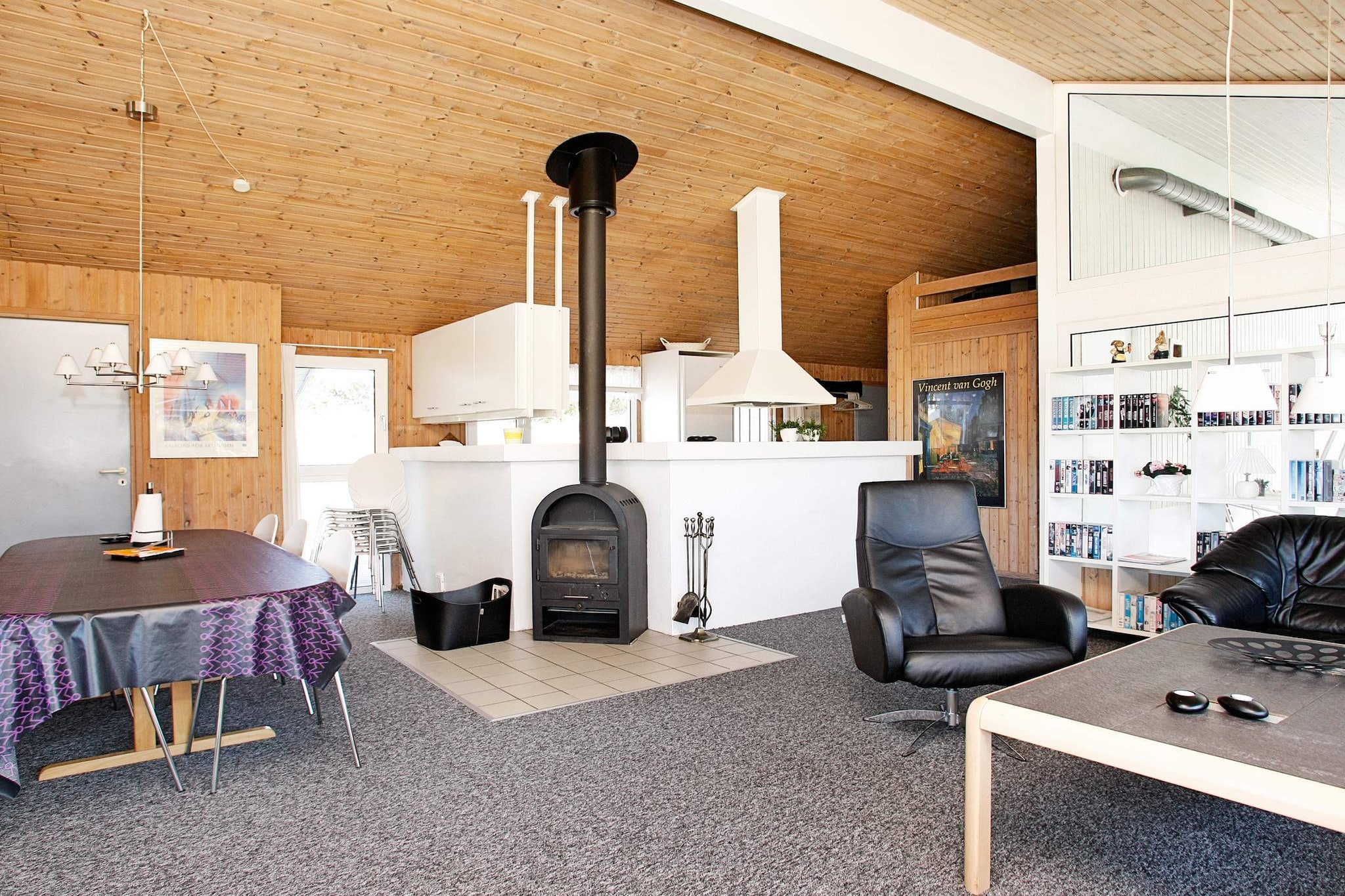 Séjour en villa avec piscine isolée - Intérieur