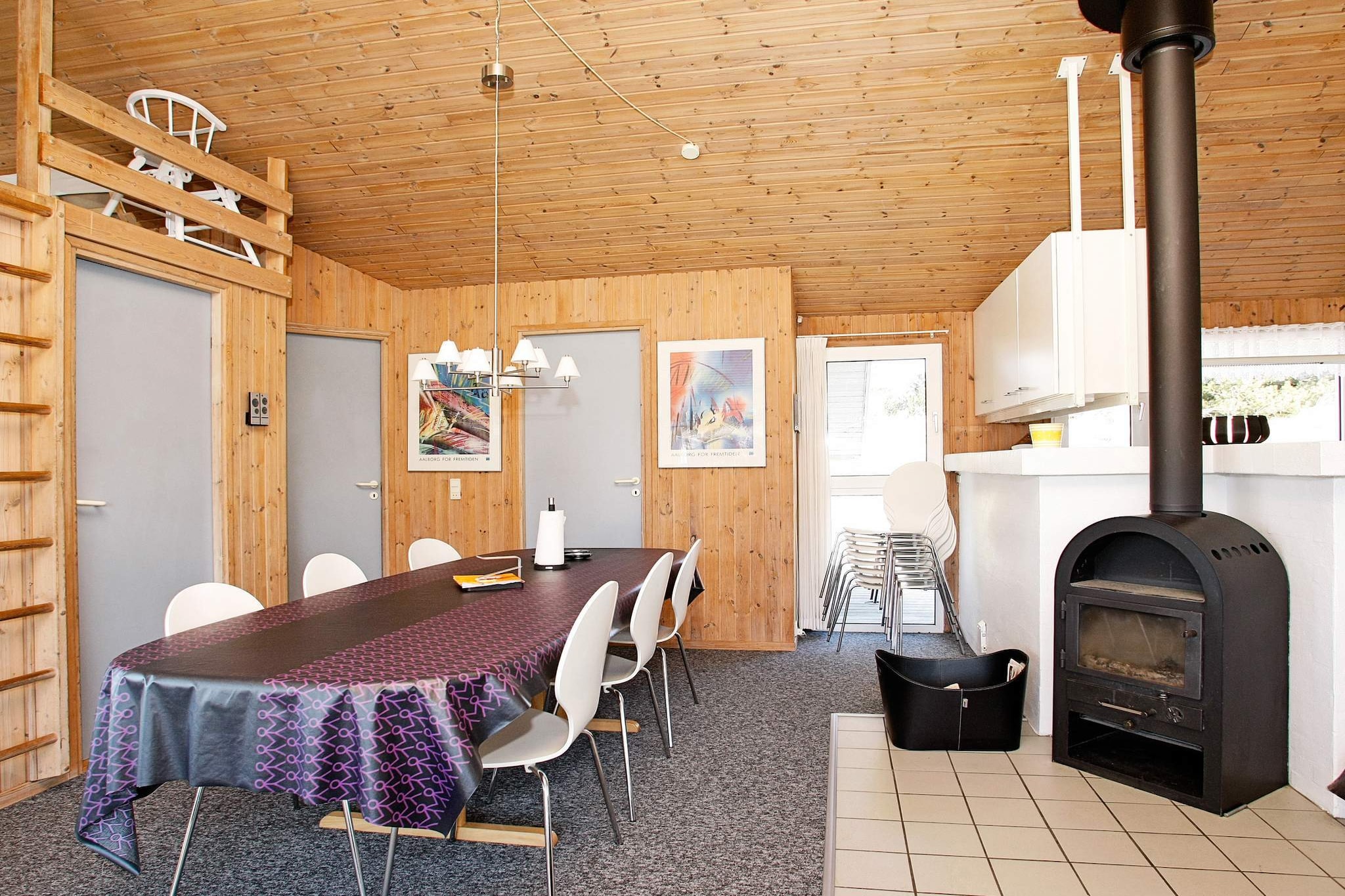 Séjour en villa avec piscine isolée - Intérieur