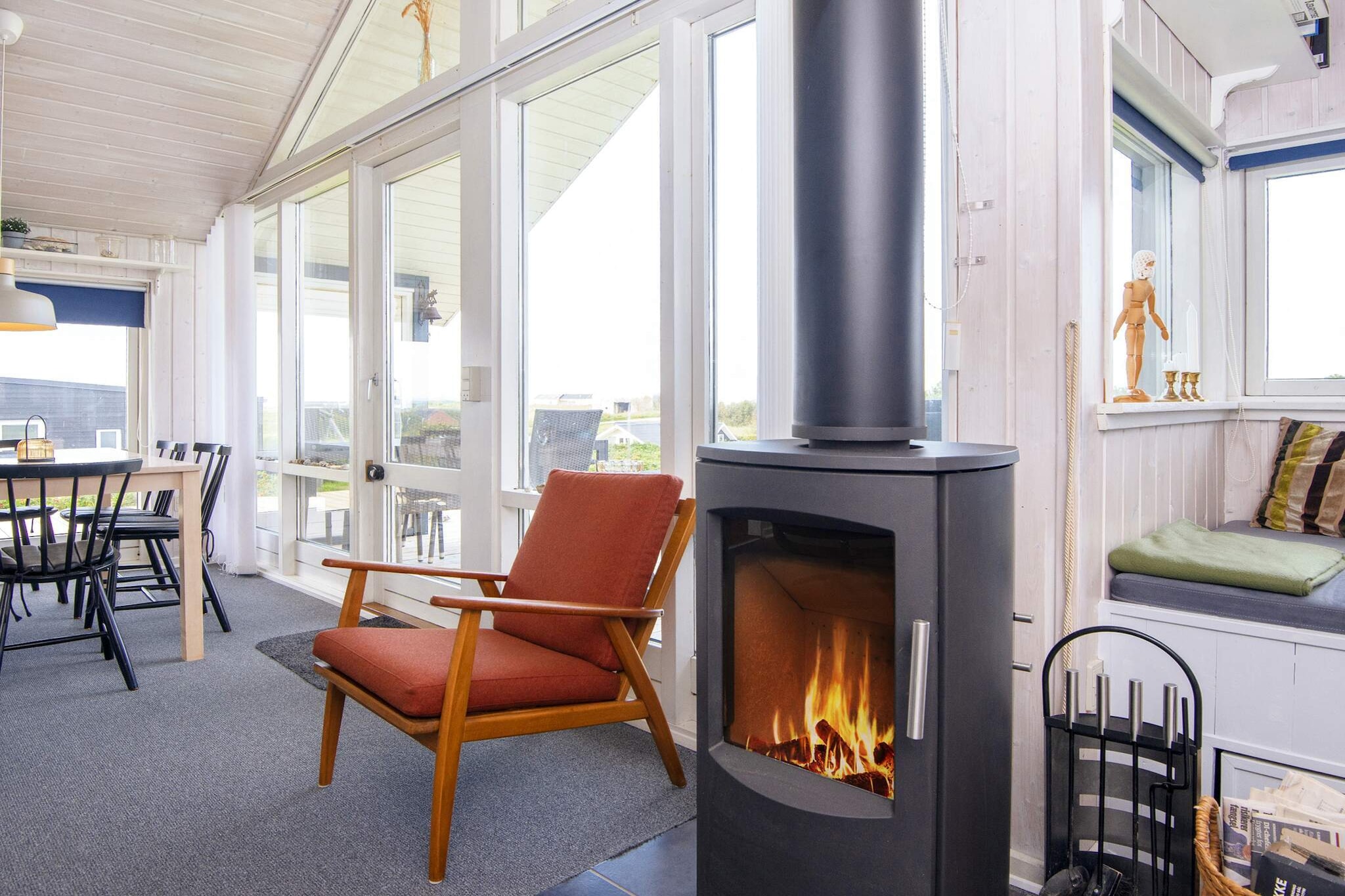 Maison de vacances pour 4 a Lemvig-By Traum - Intérieur