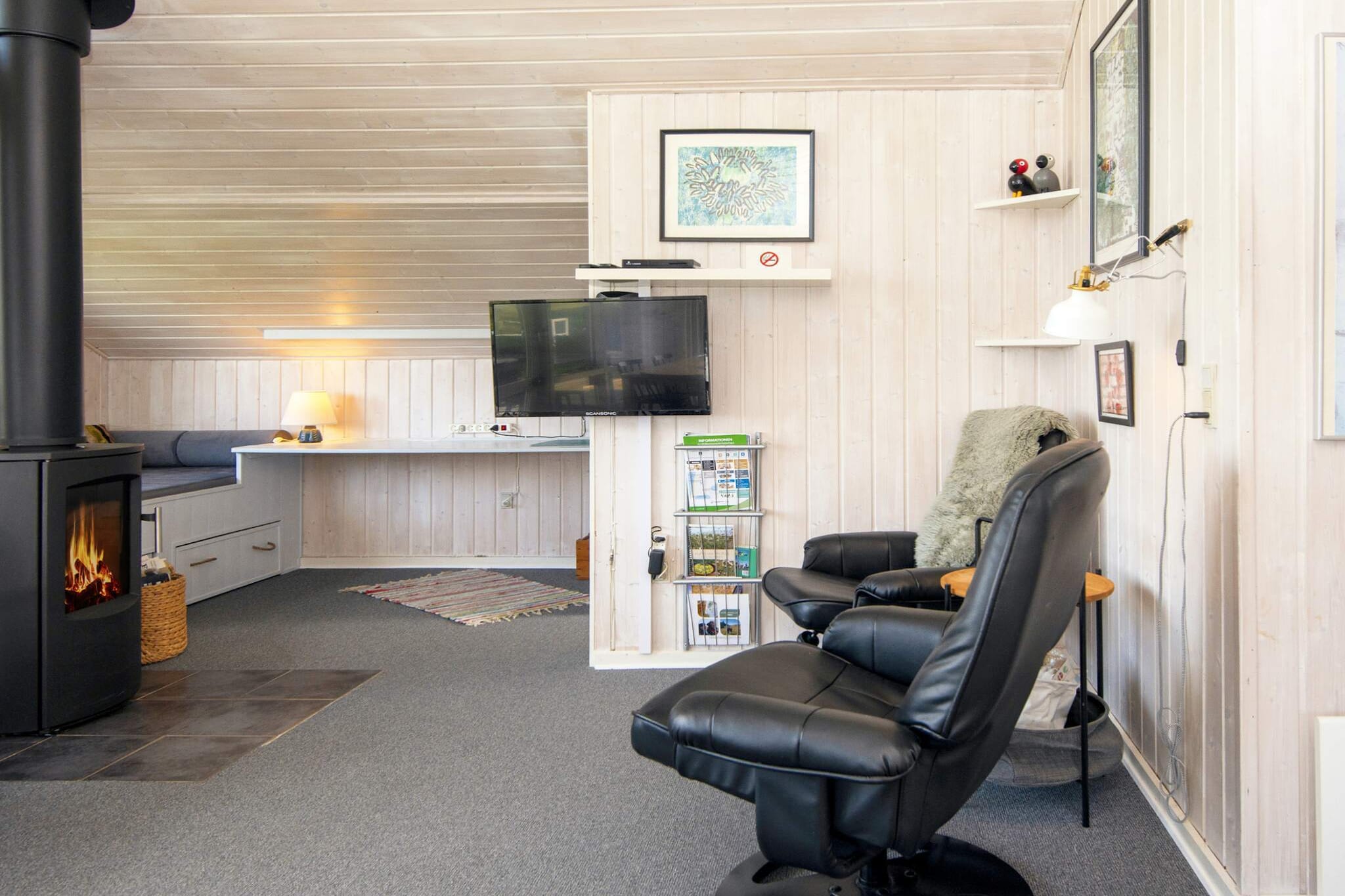 Maison de vacances pour 4 a Lemvig-By Traum - Intérieur