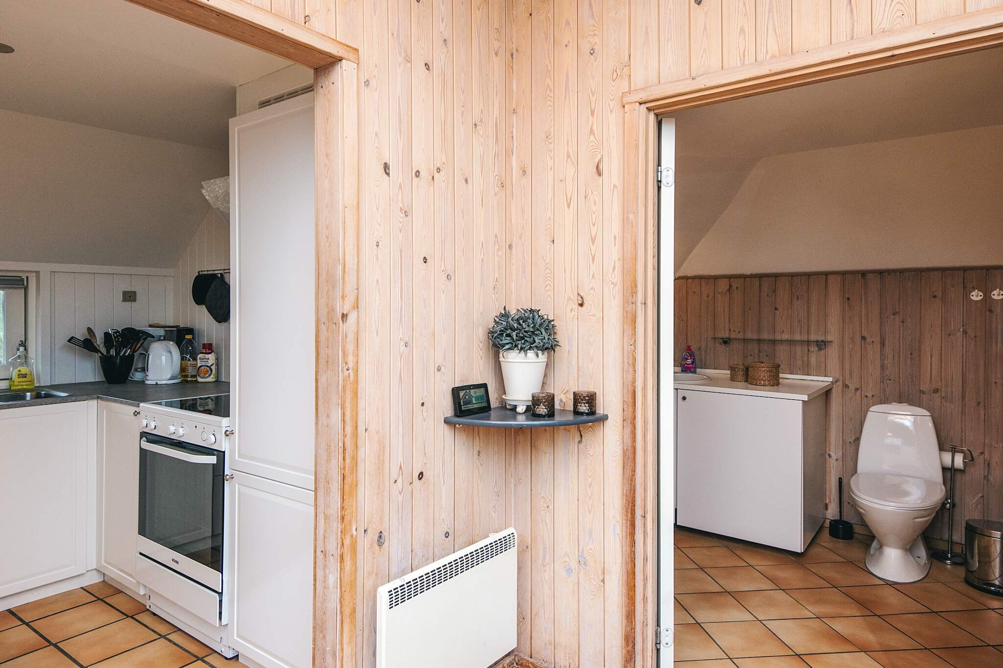 Gezellig strandhuis in Vejers - Binnen