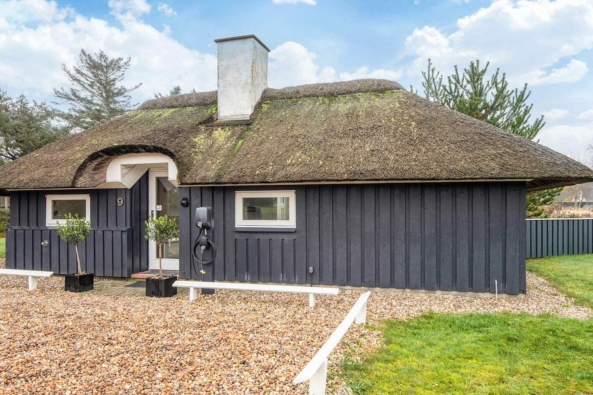 Gezellig strandhuis in Vejers - Uitzicht