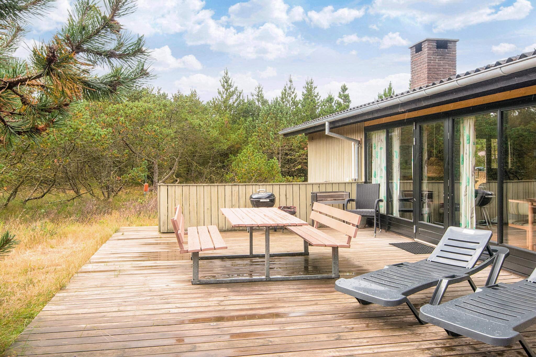Luxe vakantieverblijf in Blavand - Uitzicht