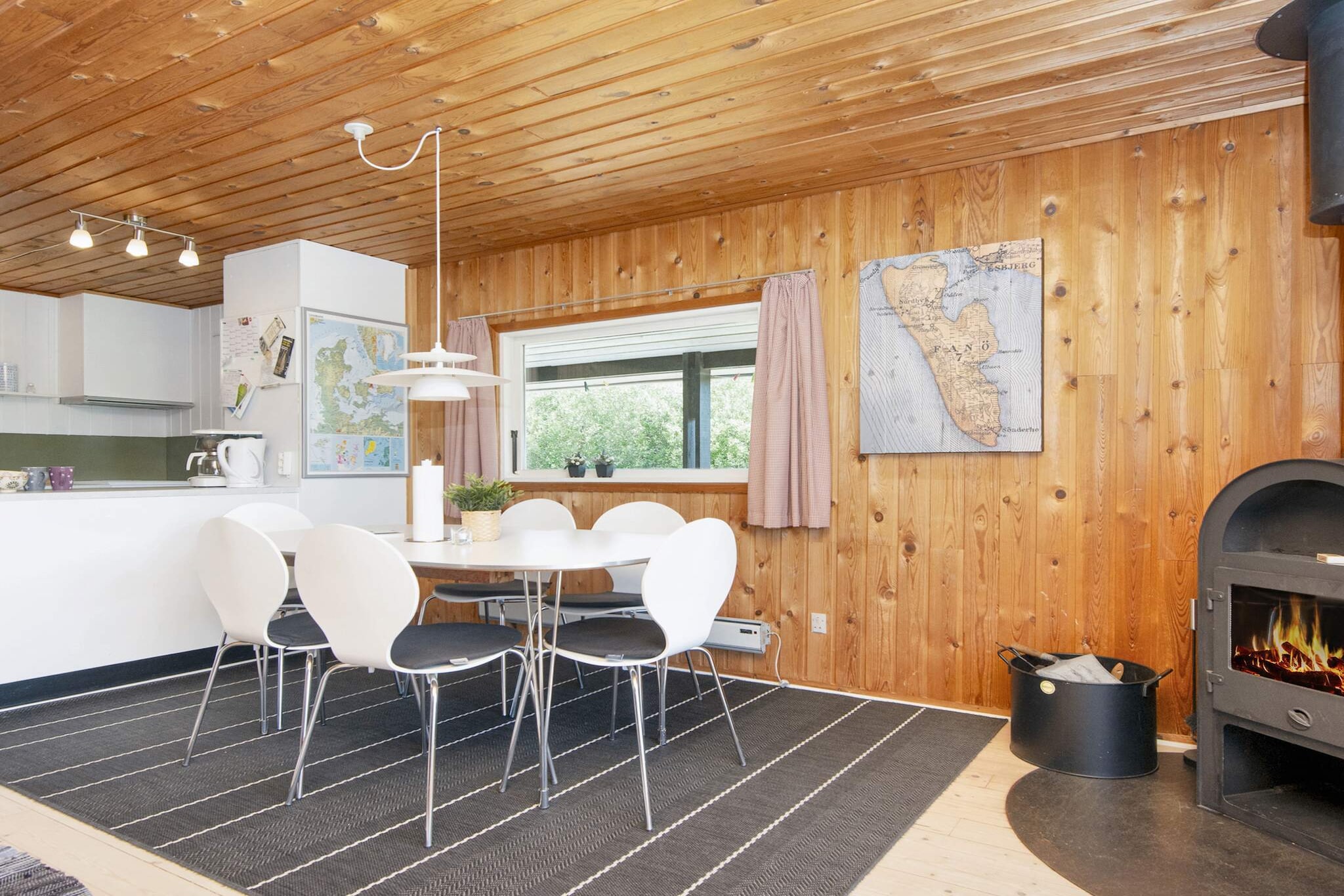 Gezellig saunahuis met barbecue - Binnen