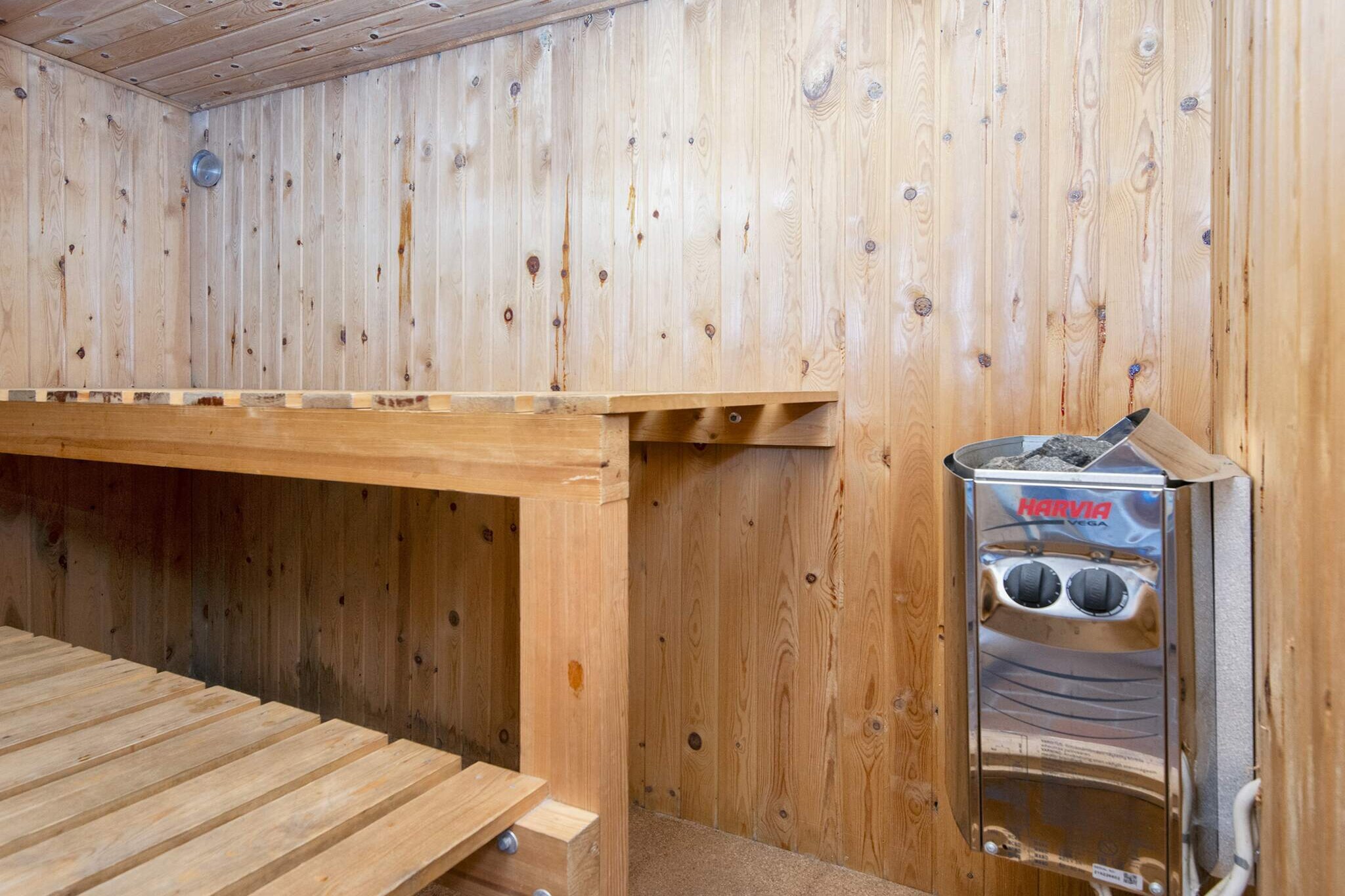 Gezellig saunahuis met barbecue - Binnen