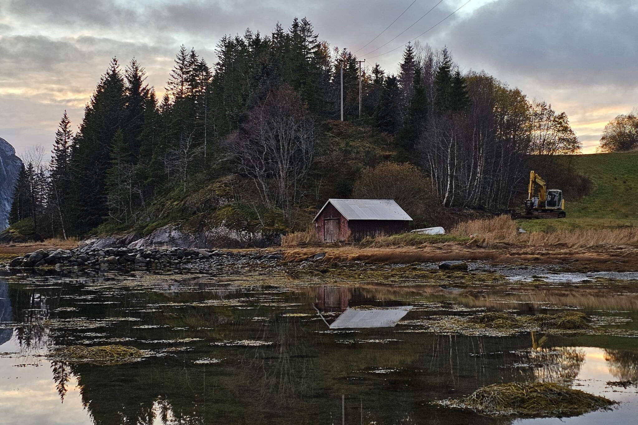 Maison de vacances pour 7 a Foldereid-By Traum - Vue sur l'eau