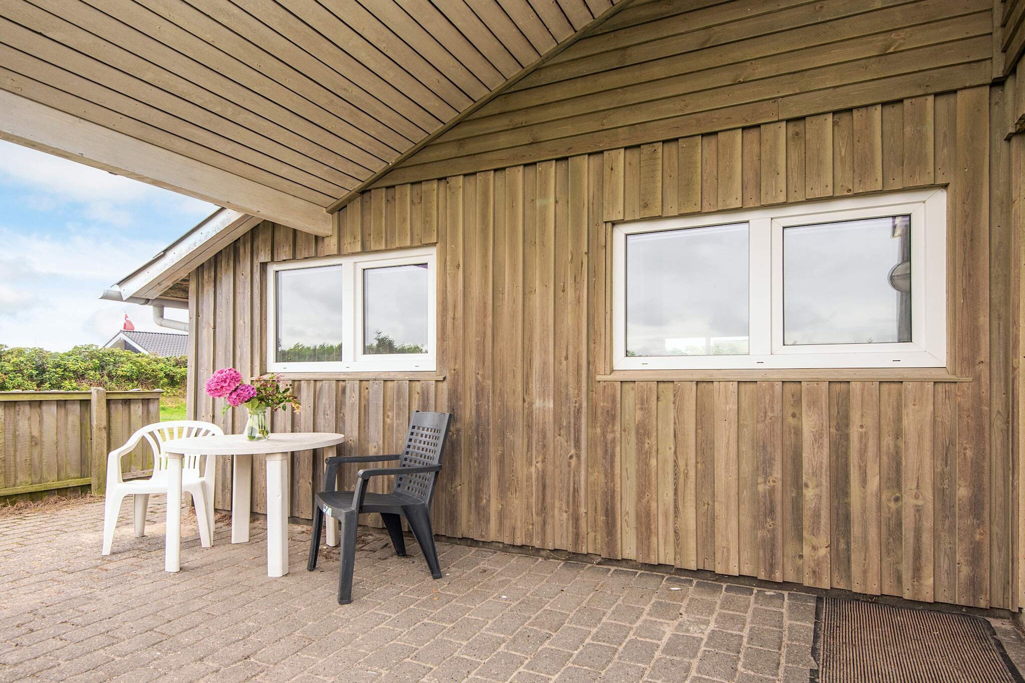 Licht zomerhuisje vlakbij de zee - Uitzicht