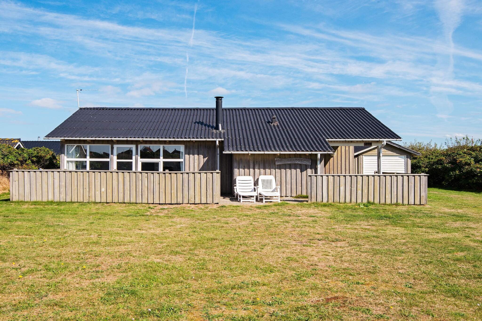 Licht zomerhuisje vlakbij de zee - Uitzicht