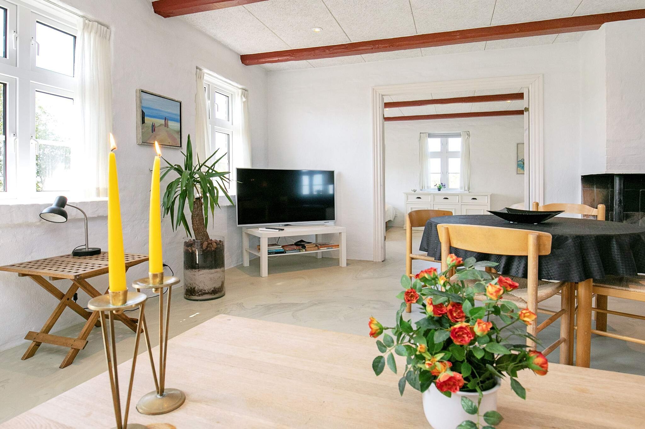 Ruim zomerhuis met sauna - Binnen