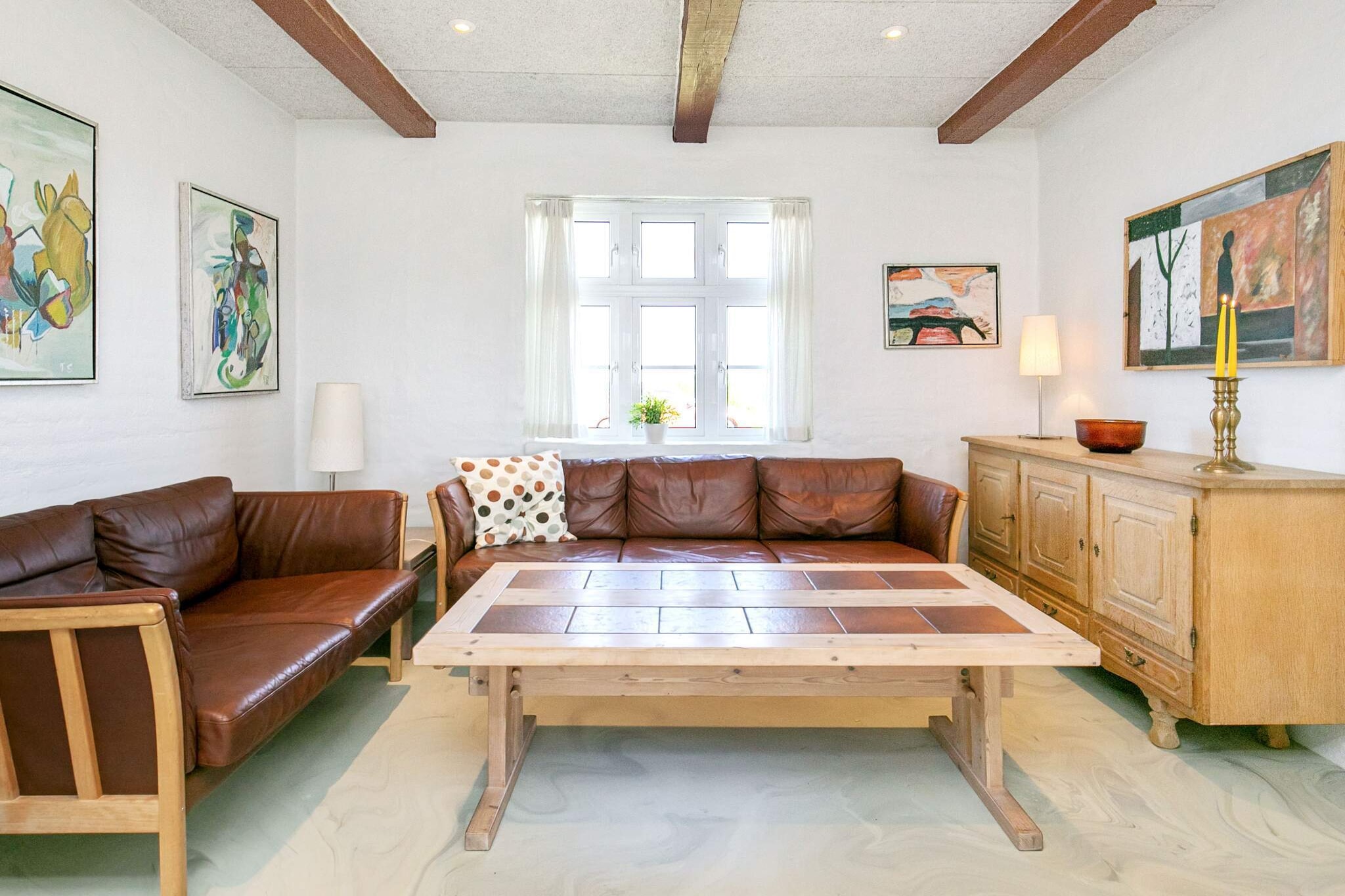 Ruim zomerhuis met sauna - Binnen