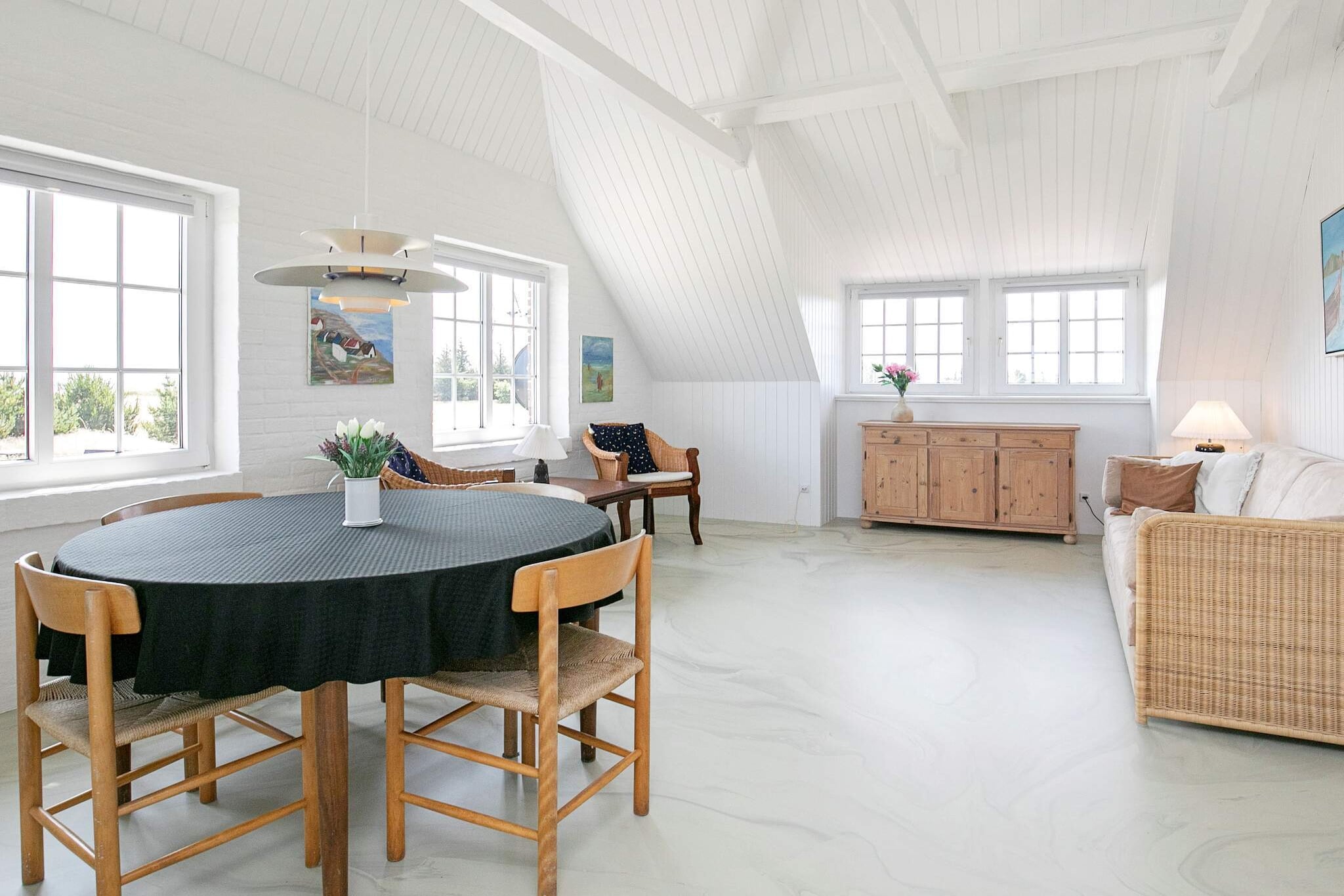 Ruim zomerhuis met sauna - Binnen
