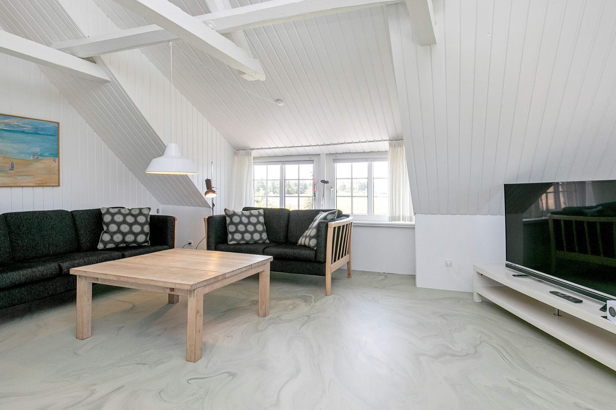 Ruim zomerhuis met sauna - Binnen