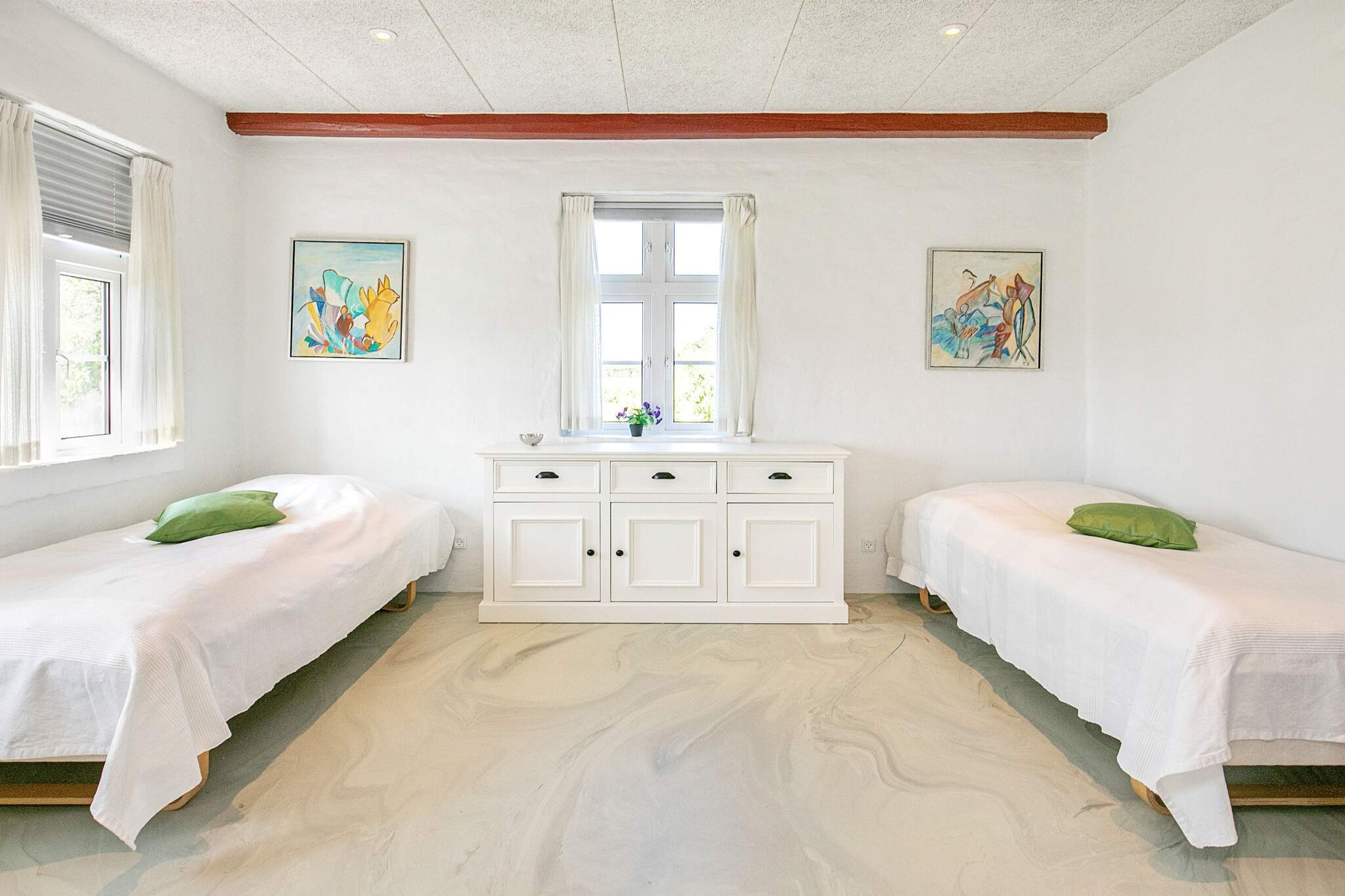 Ruim zomerhuis met sauna - Binnen