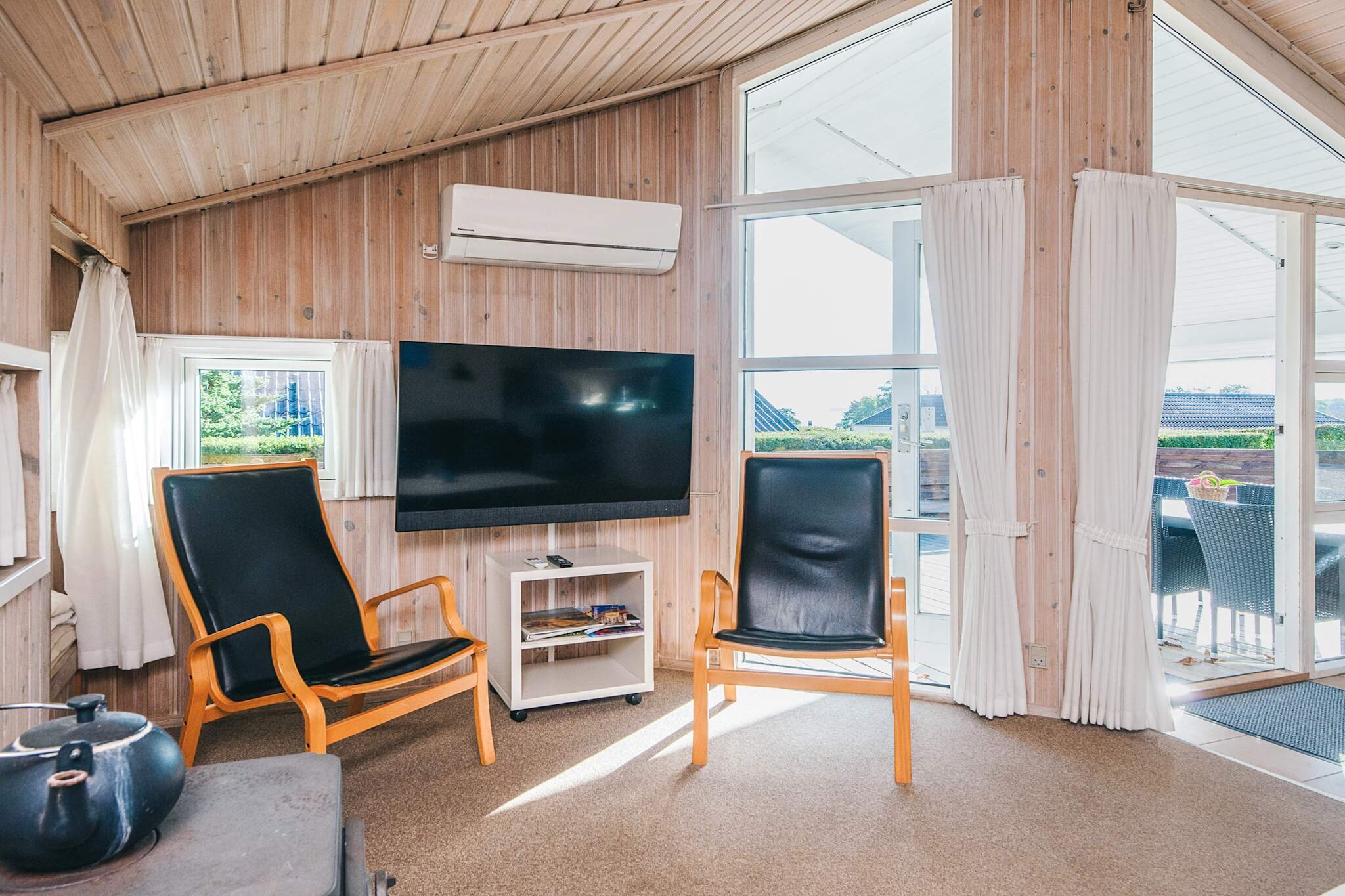 Zeeparadijs met open terras - Binnen