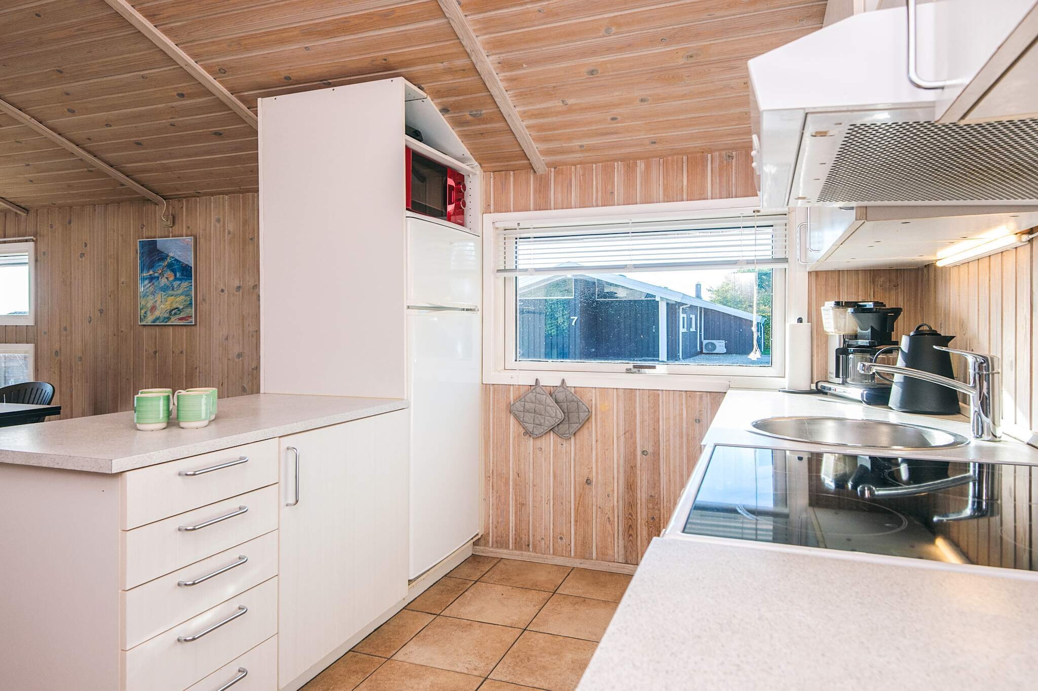 Zeeparadijs met open terras - Binnen