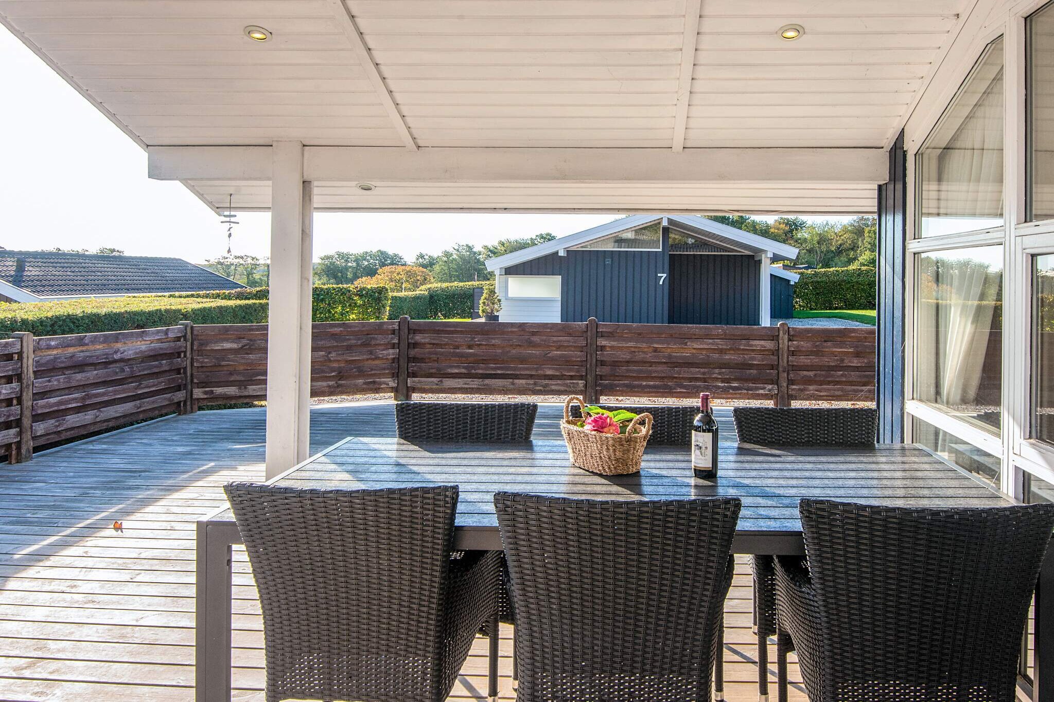 Zeeparadijs met open terras - Uitzicht