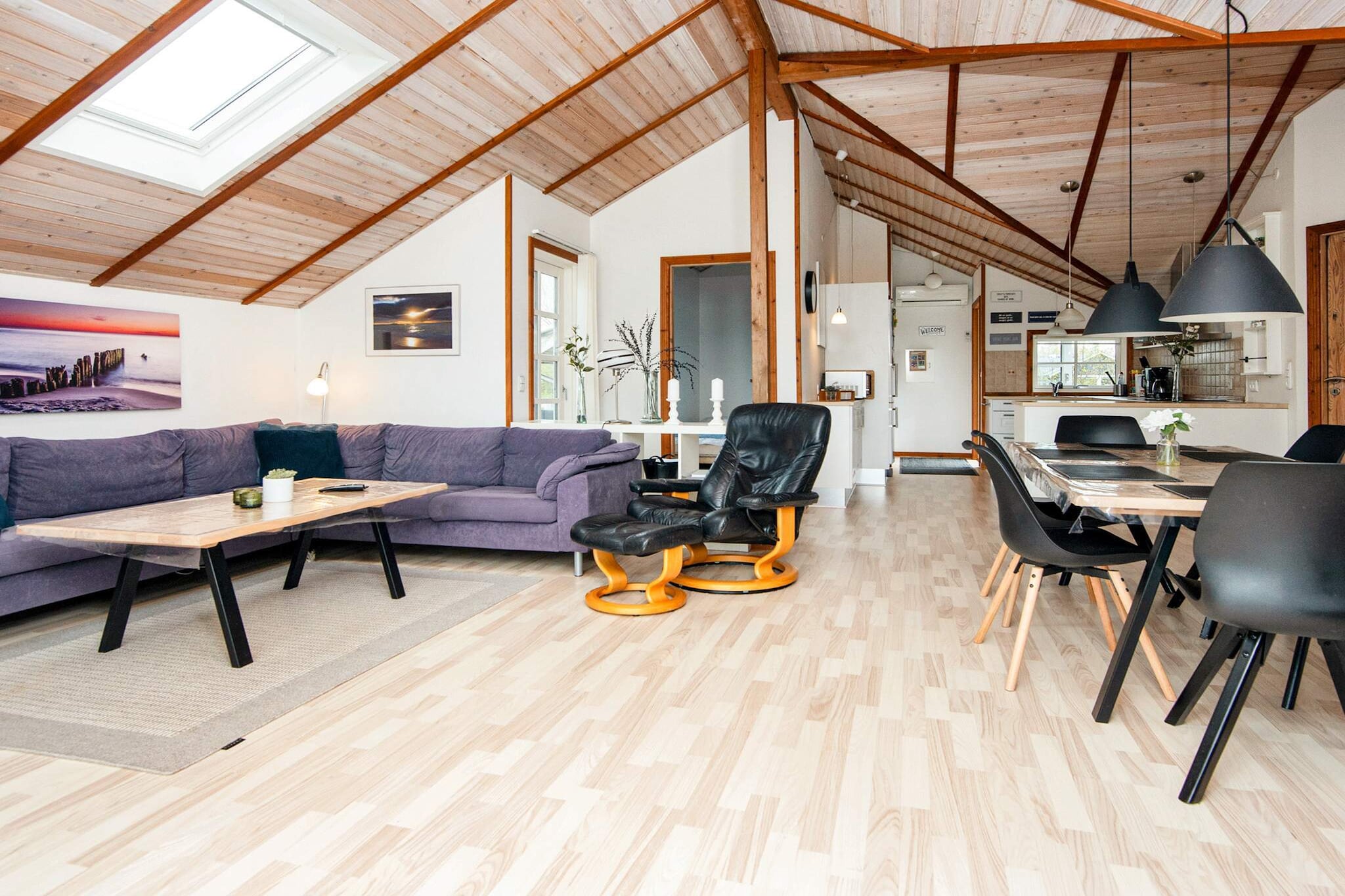 Modern verblijf met bubbelbad - Binnen