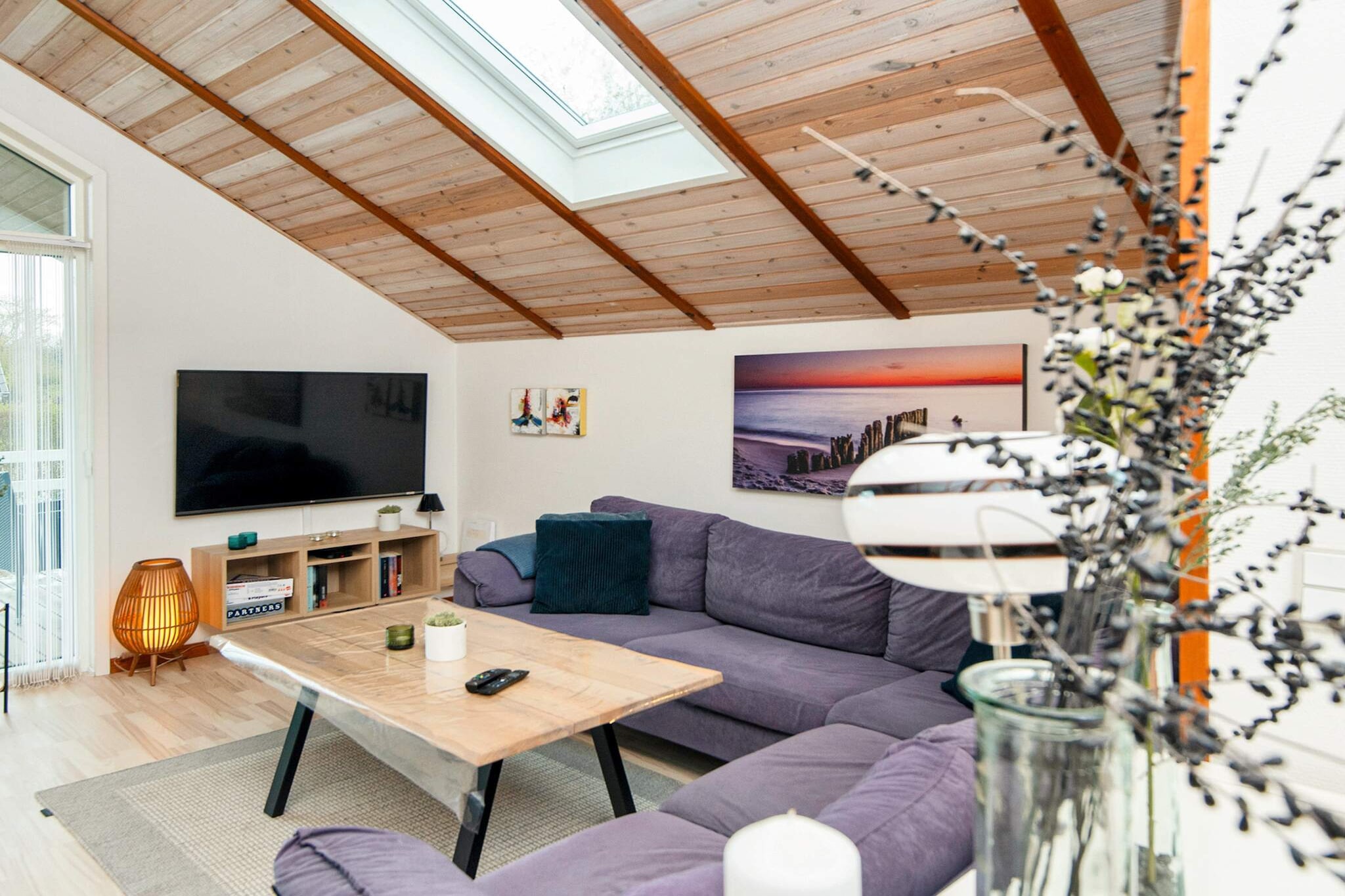 Modern verblijf met bubbelbad - Binnen